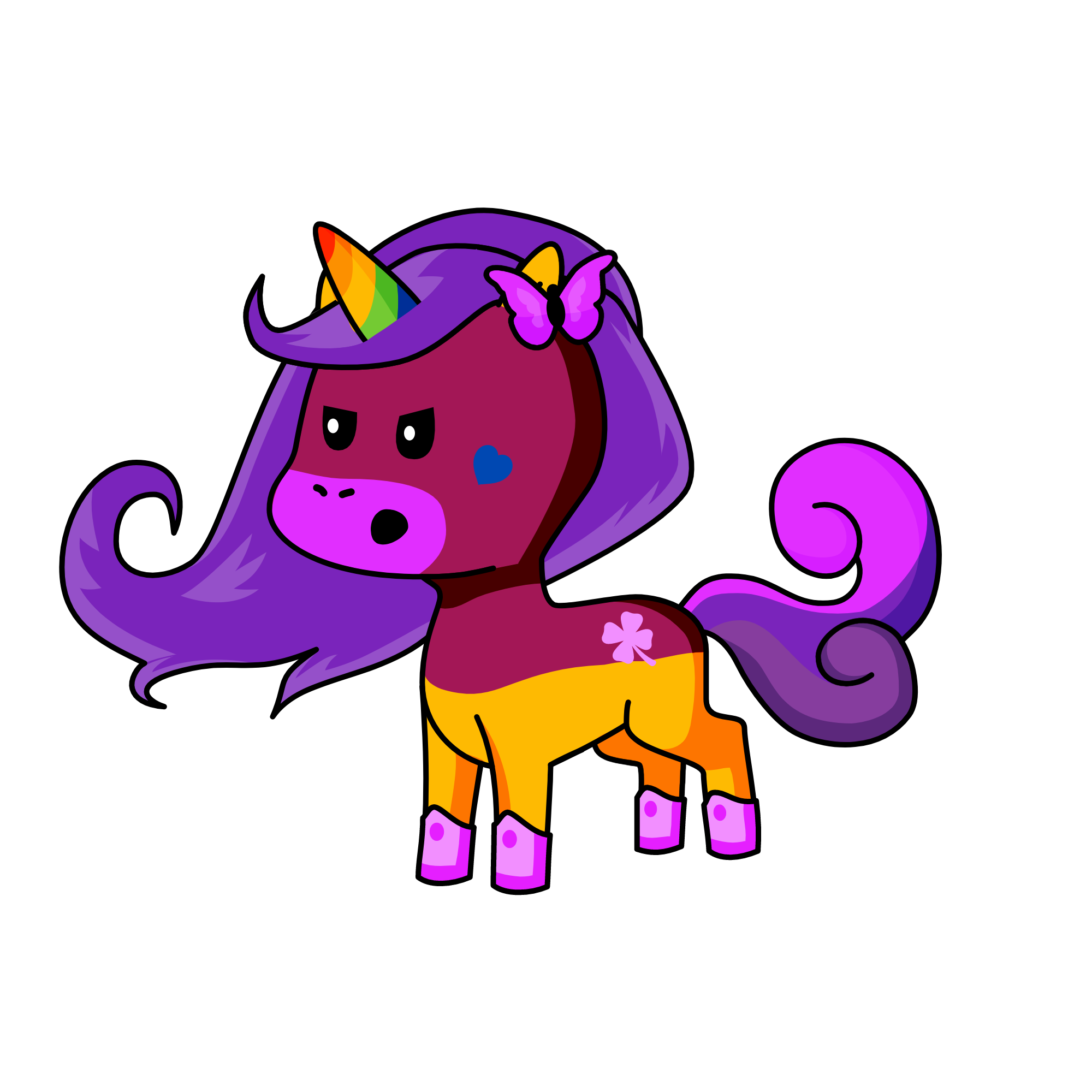Sonwy, the unicorn