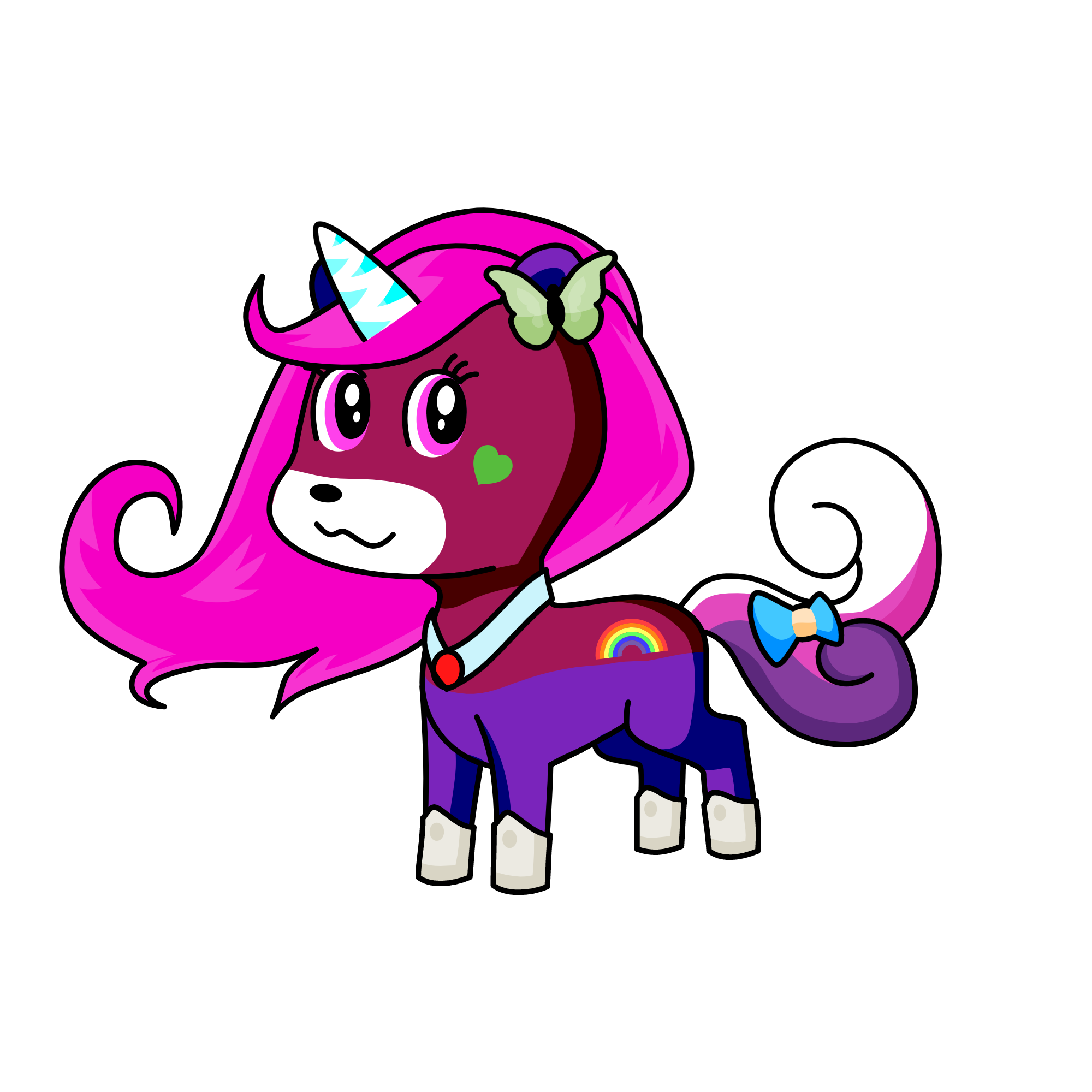 sparkles, the unicorn