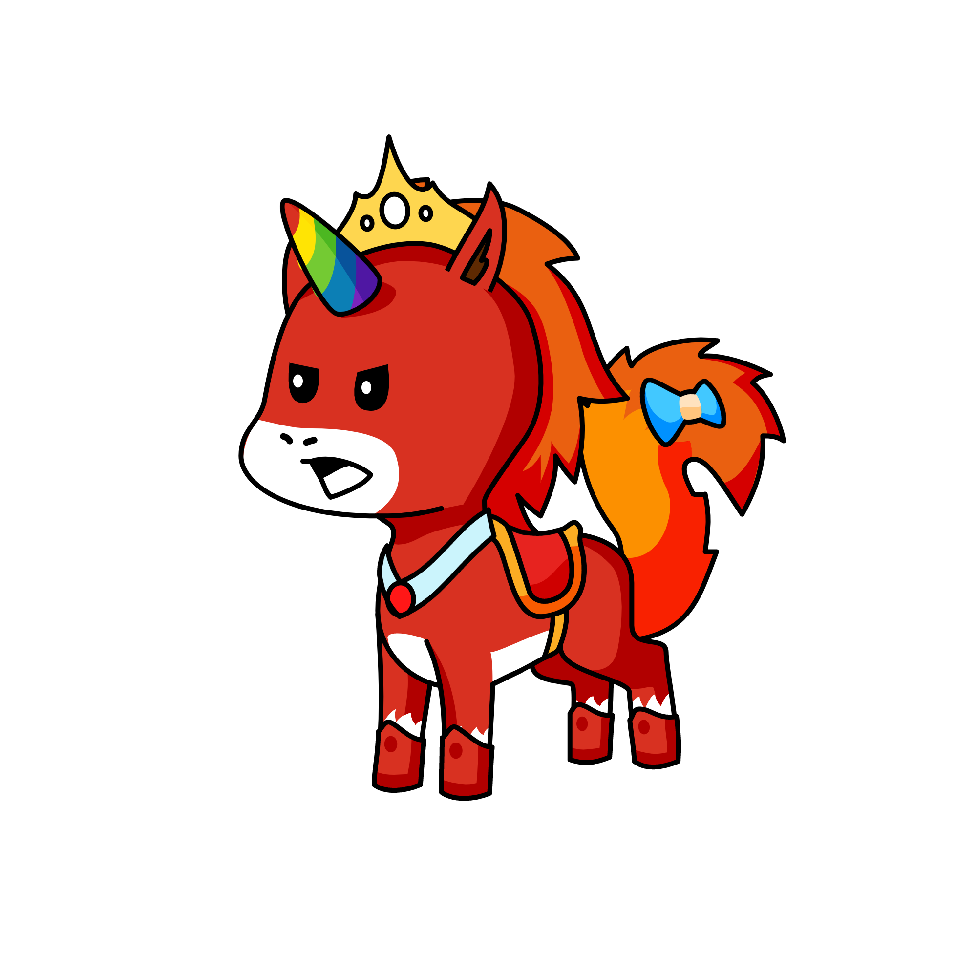 Aviella, the unicorn
