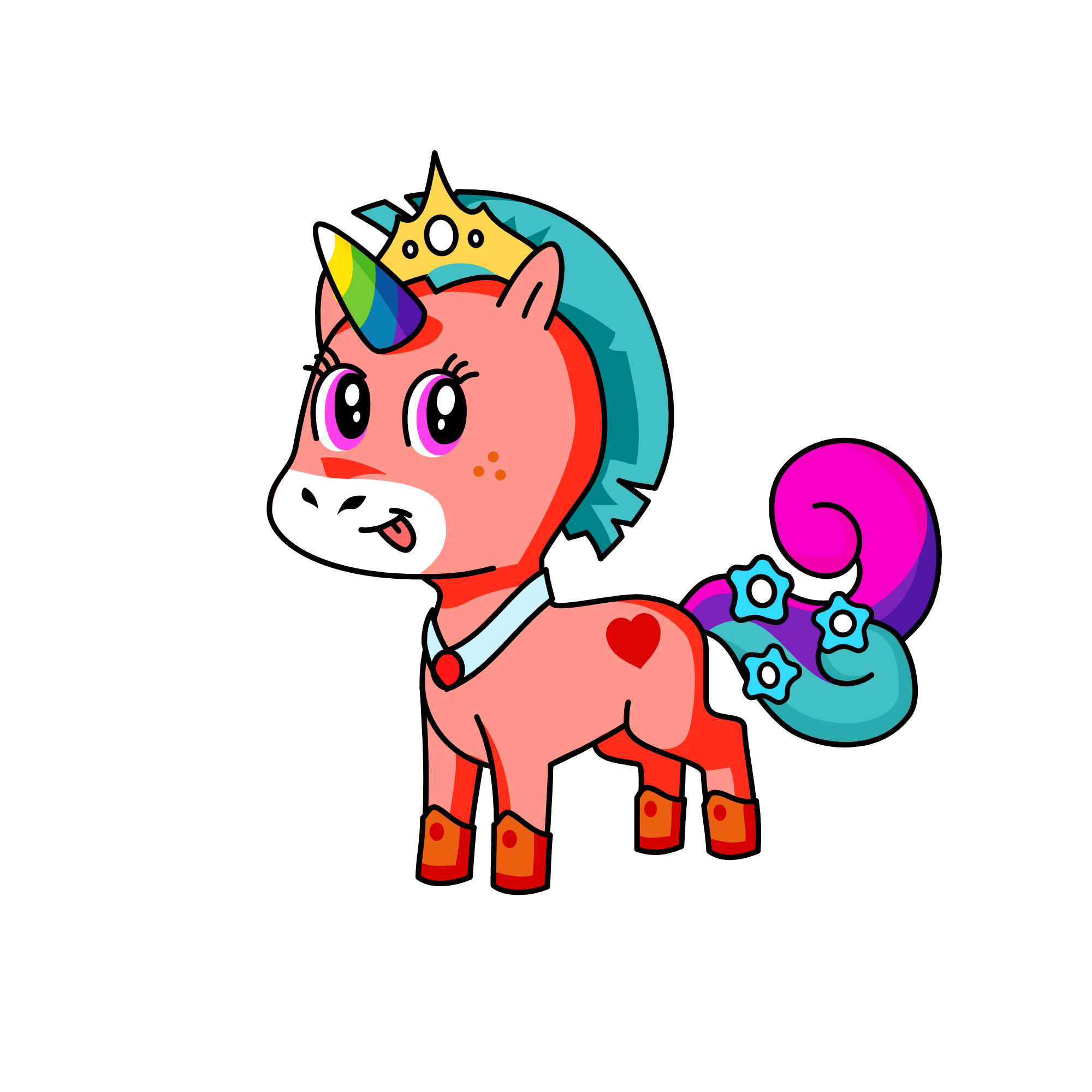 Hana, the unicorn