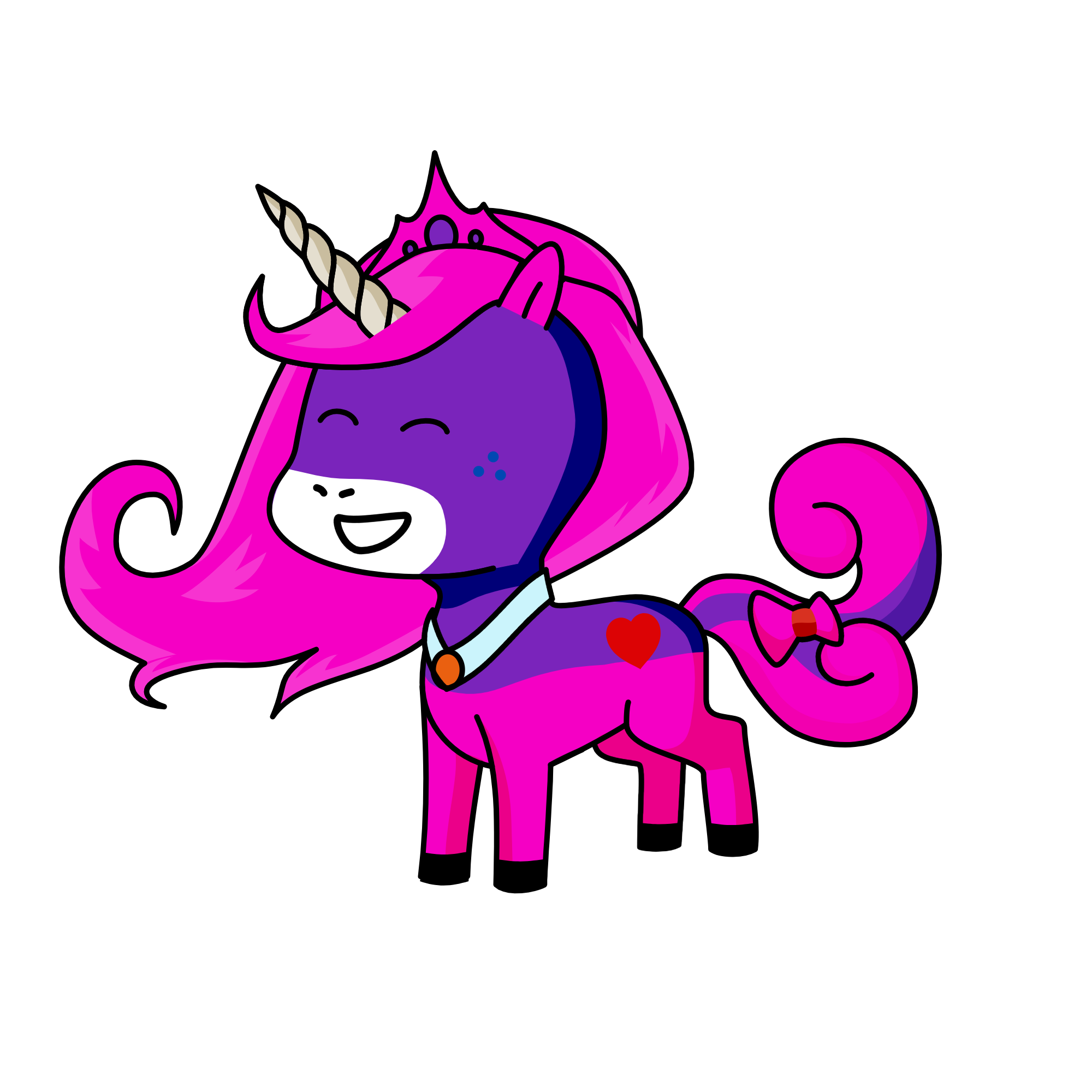 Melisa, the unicorn