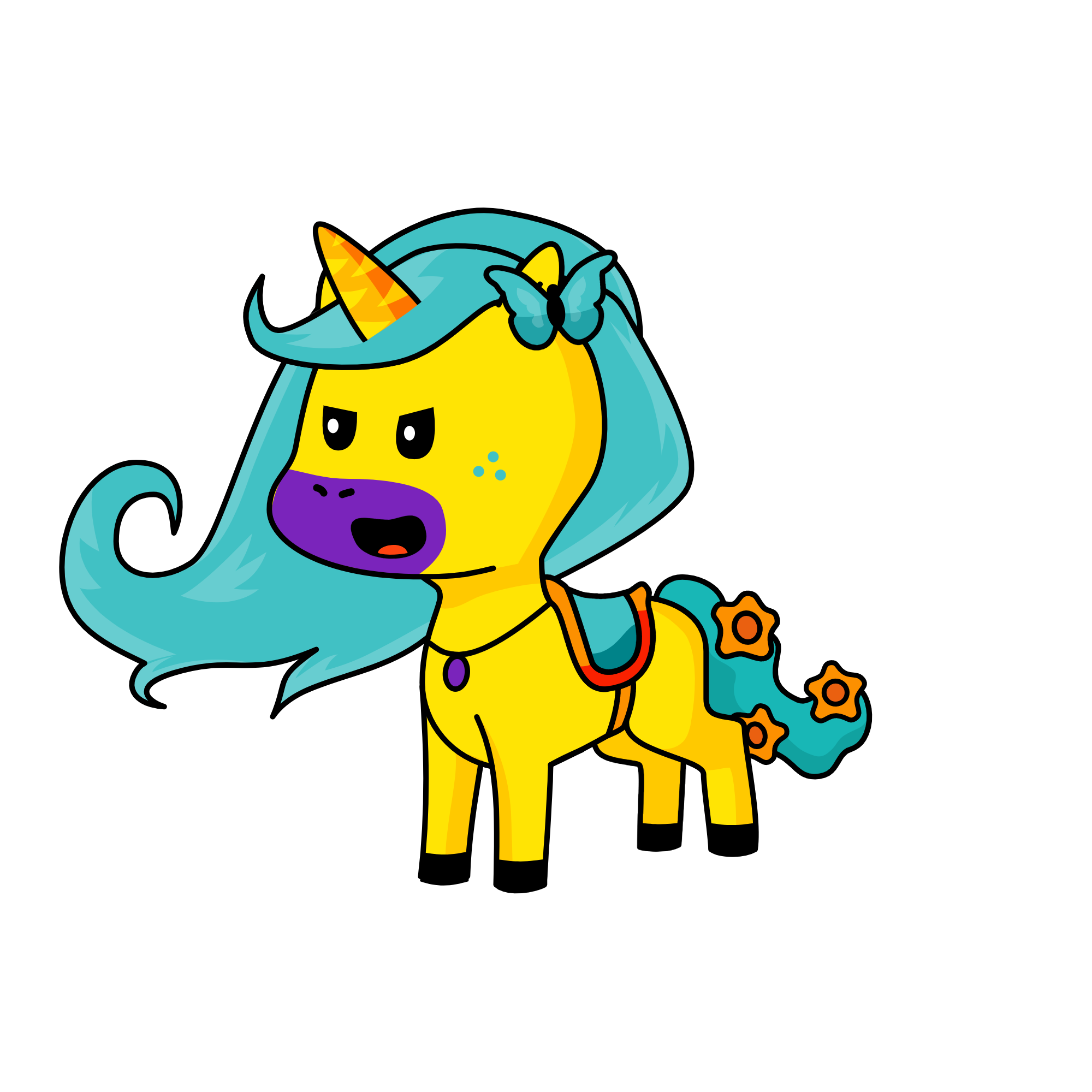 nie lubie cie, the unicorn