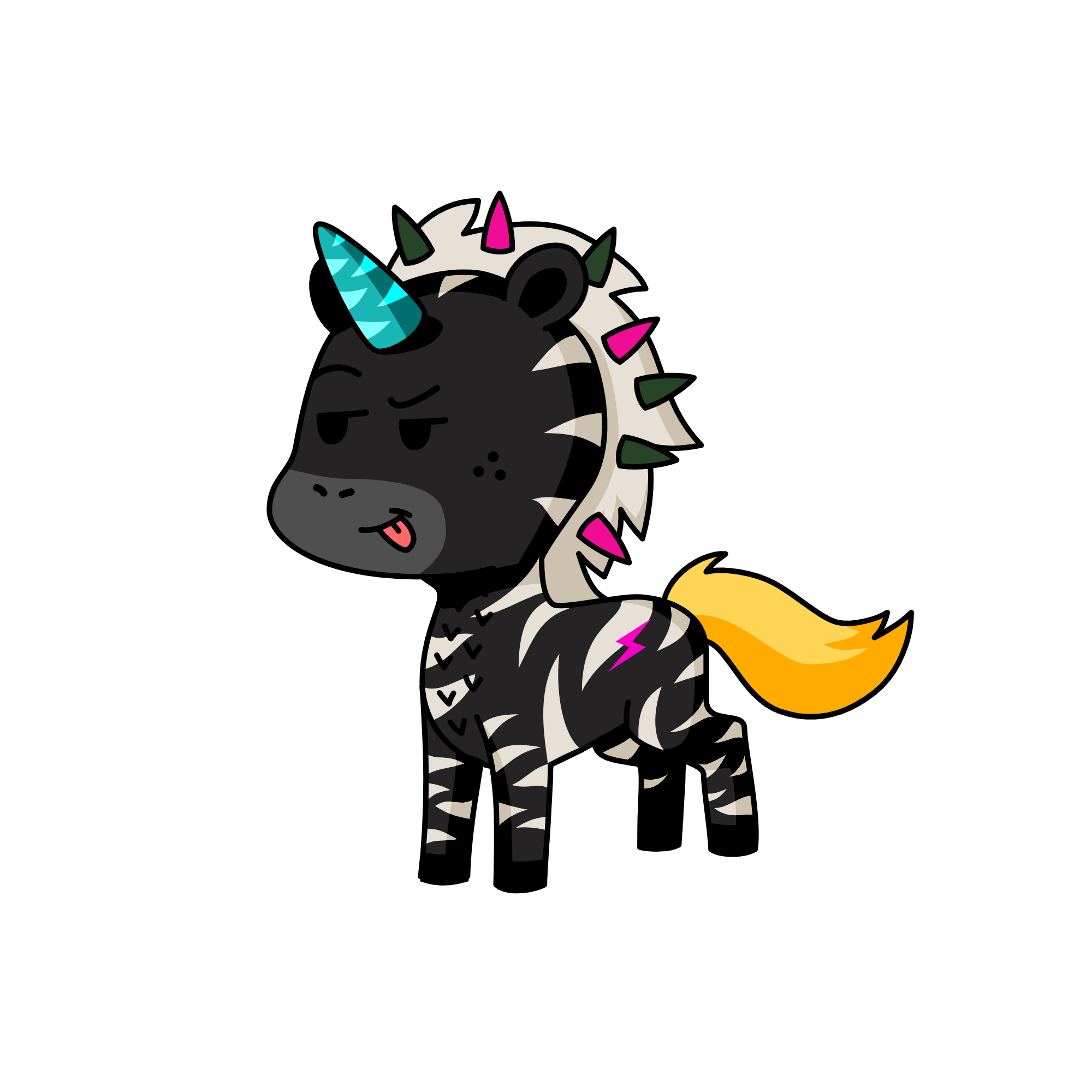 heting geting, the unicorn