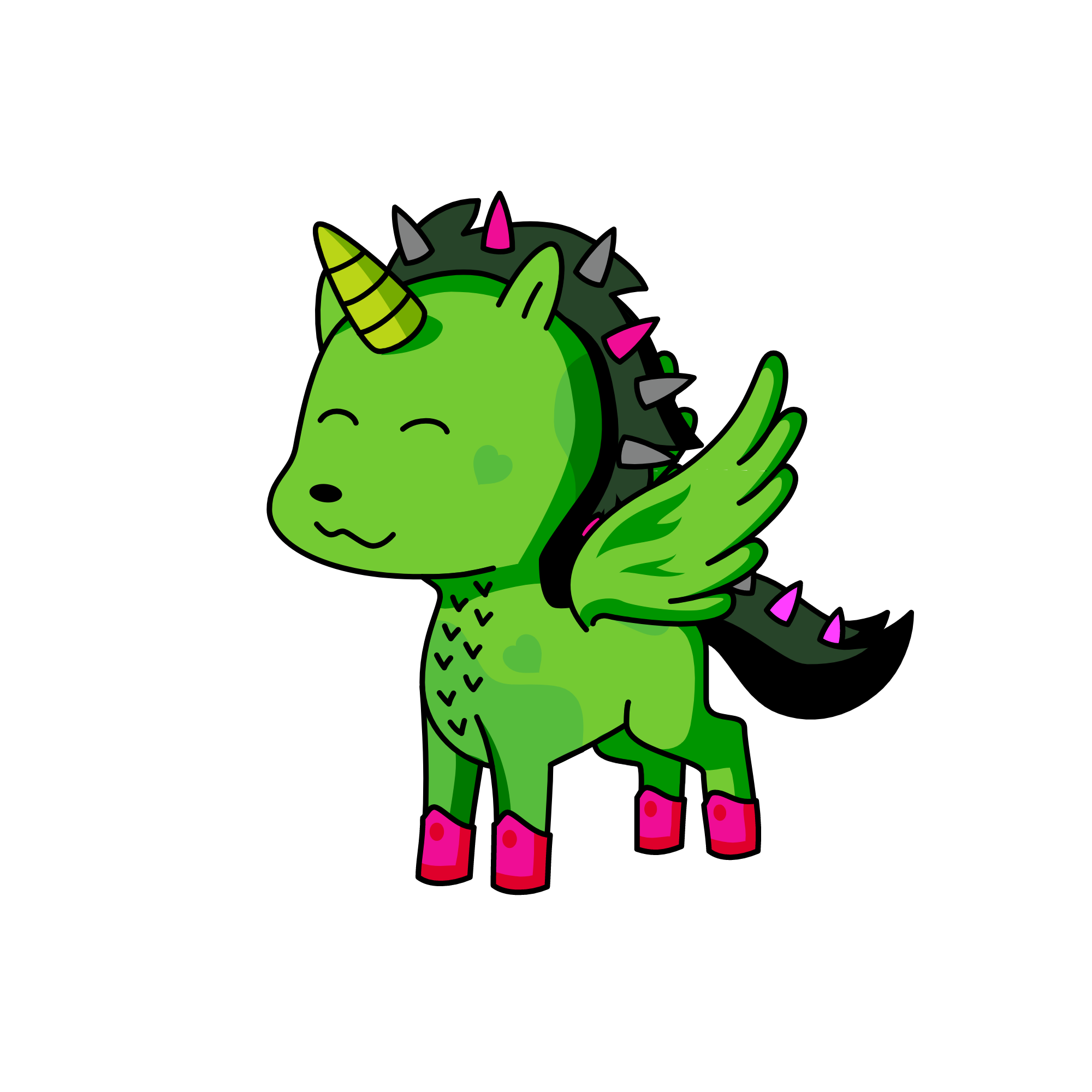 Beast Boy, the unicorn