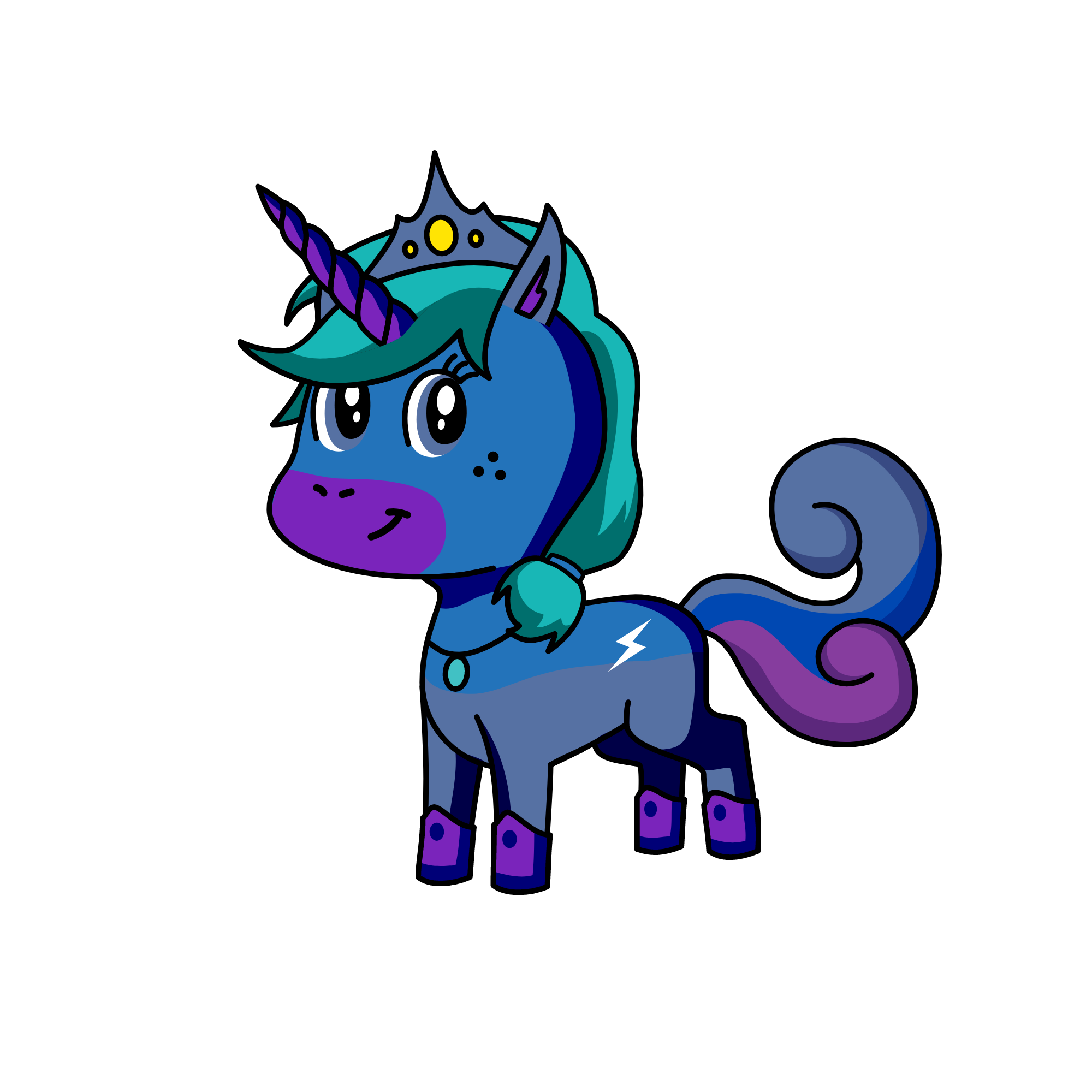 Luna, the unicorn