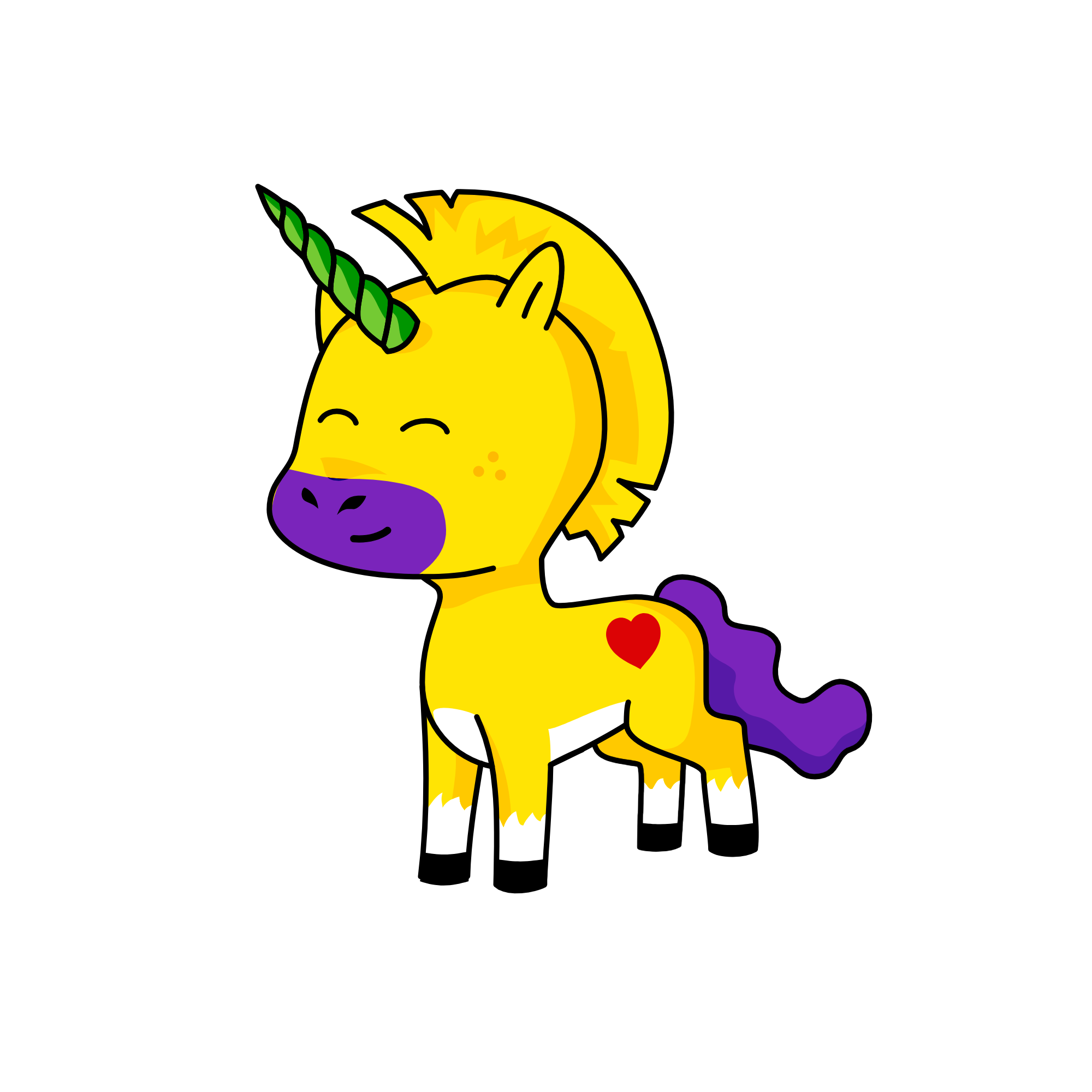 corny, the unicorn