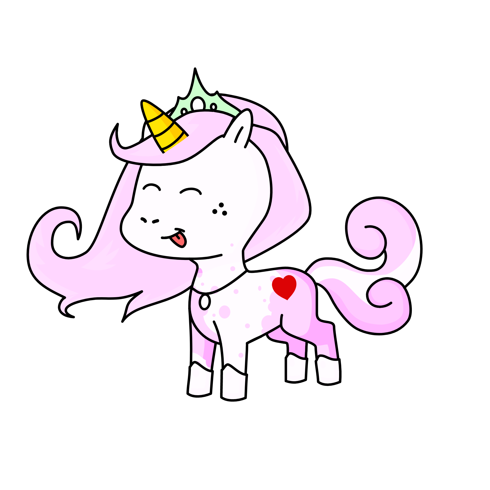 Ángel, the unicorn