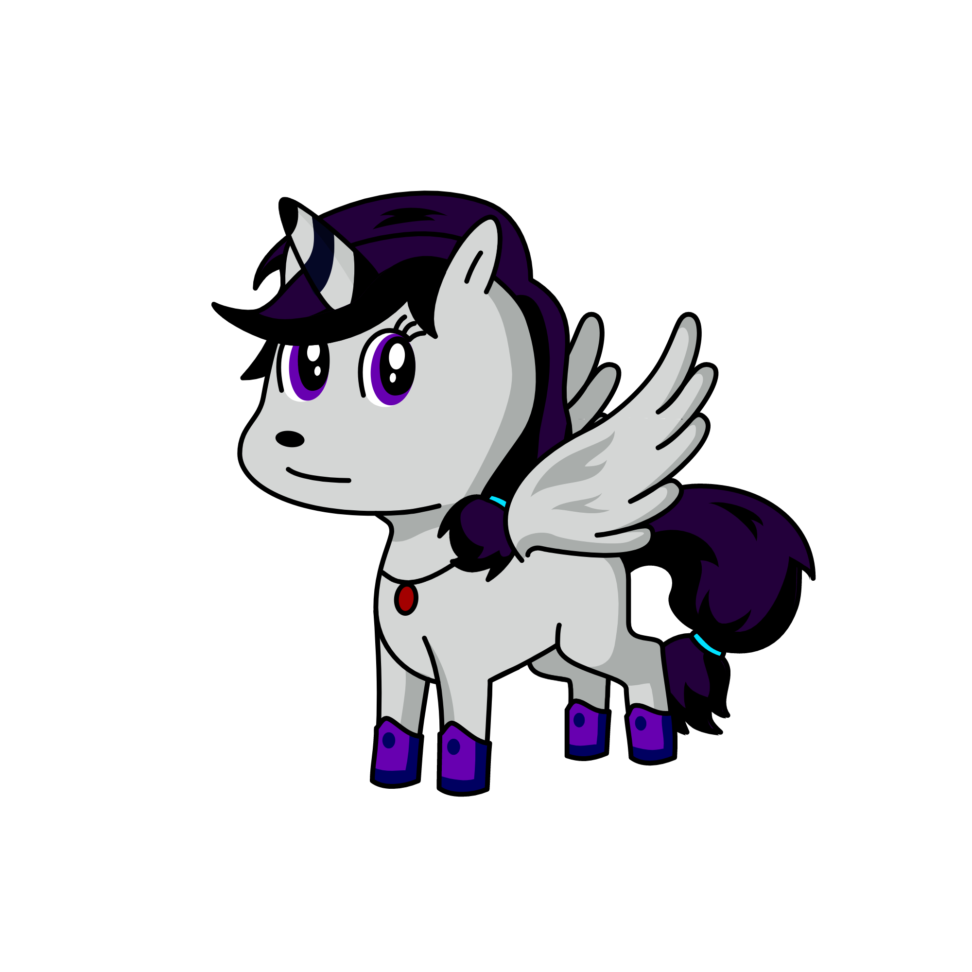Raven, the unicorn