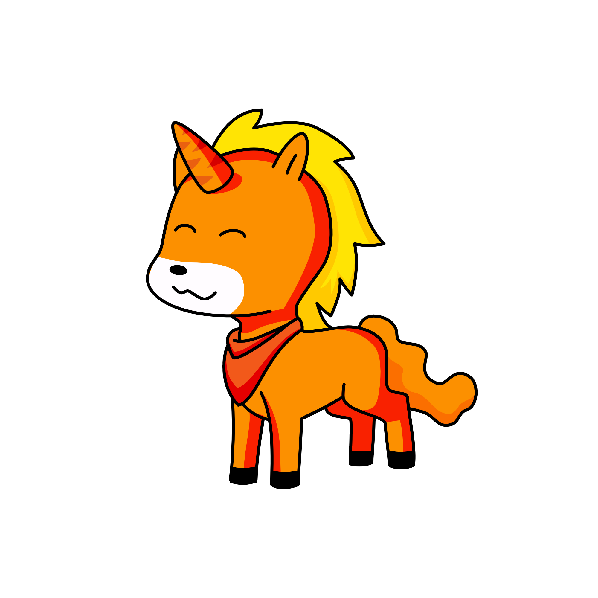 Dorietos reacion, the unicorn