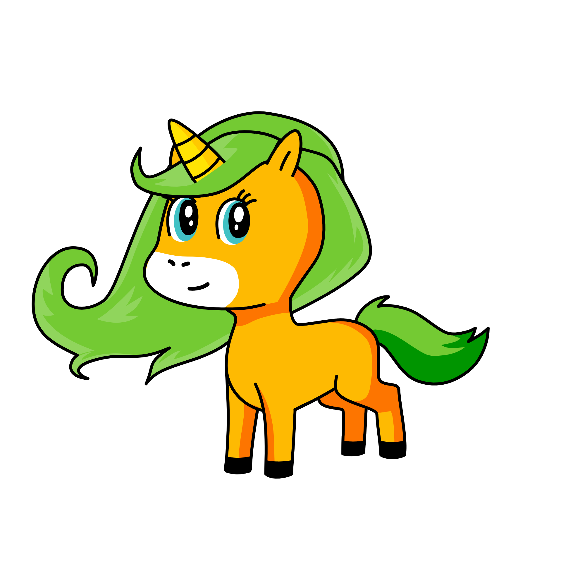 electra, the unicorn