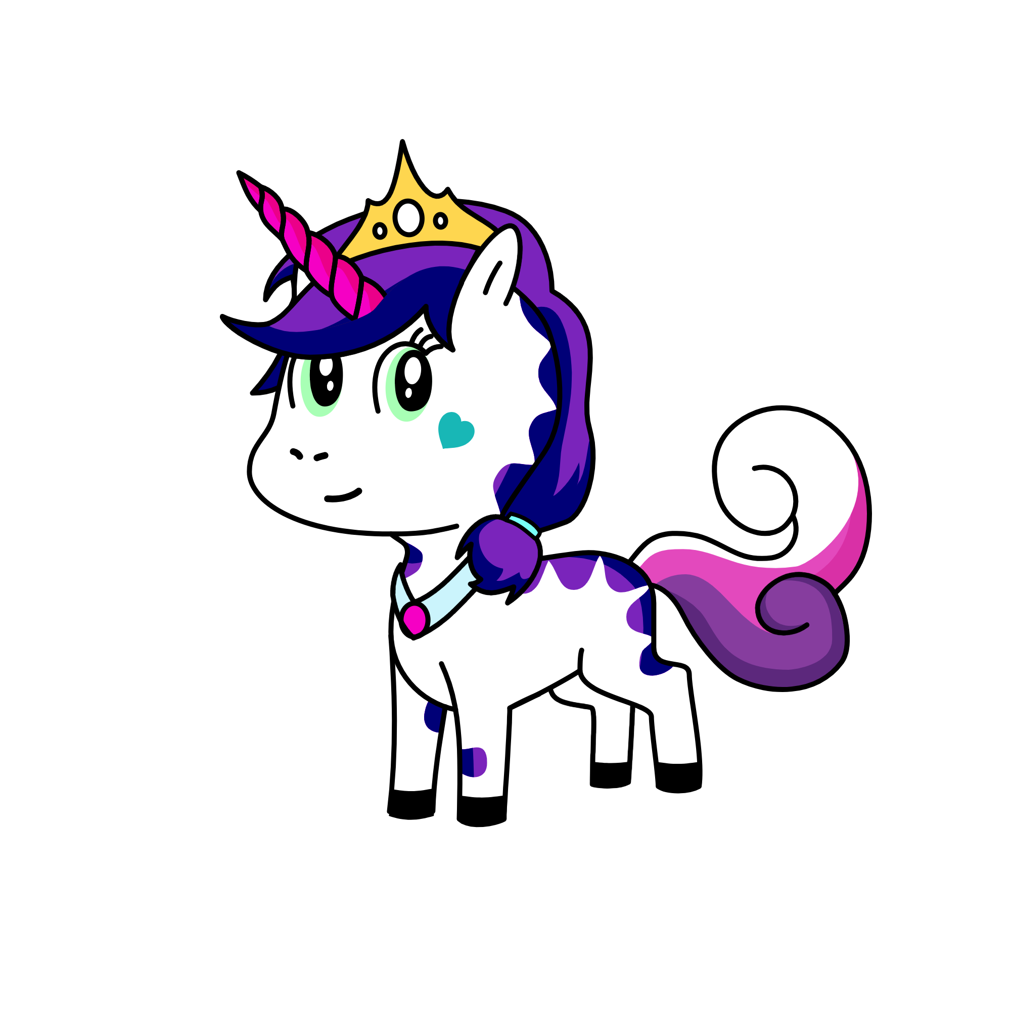 qeen, the unicorn