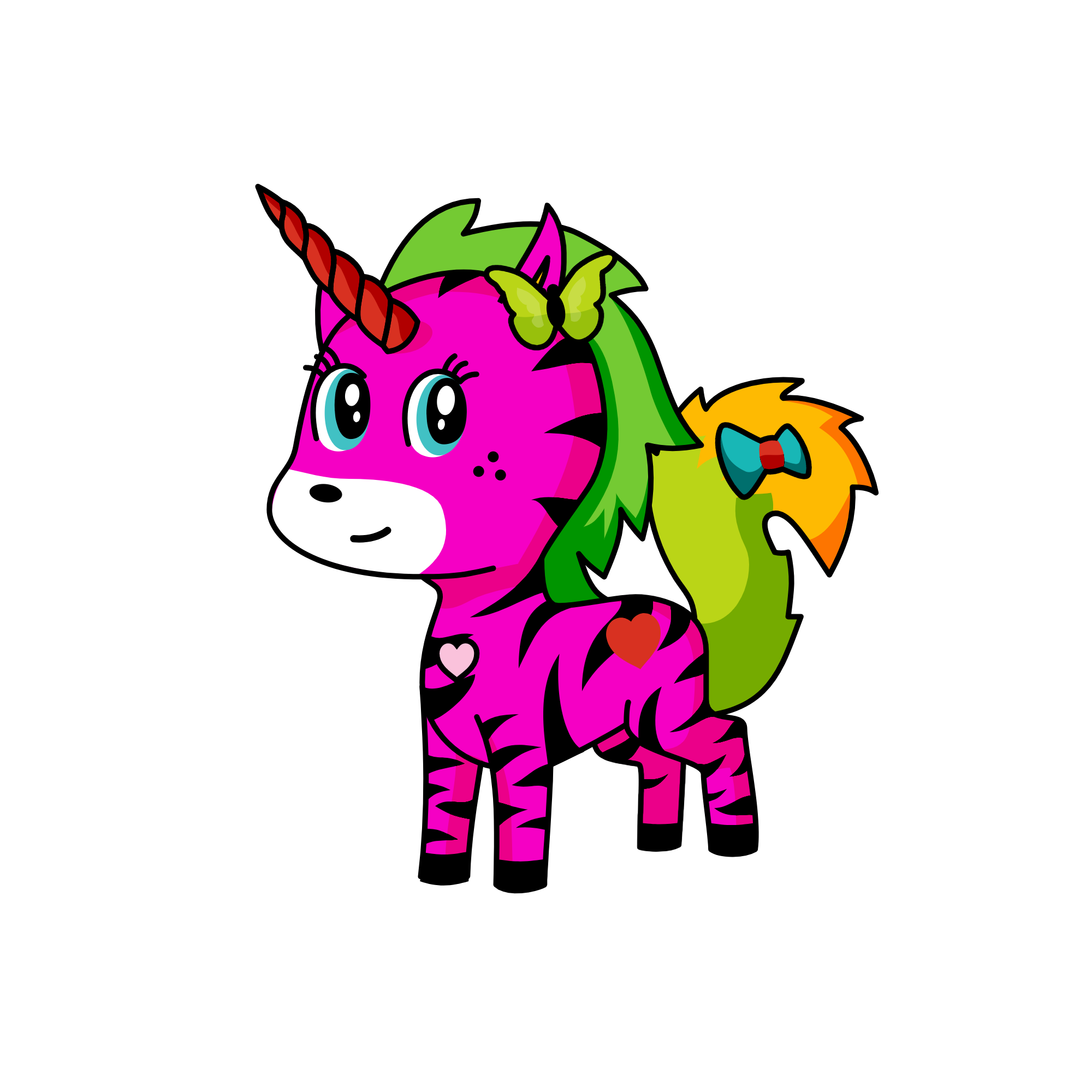 sally, the unicorn