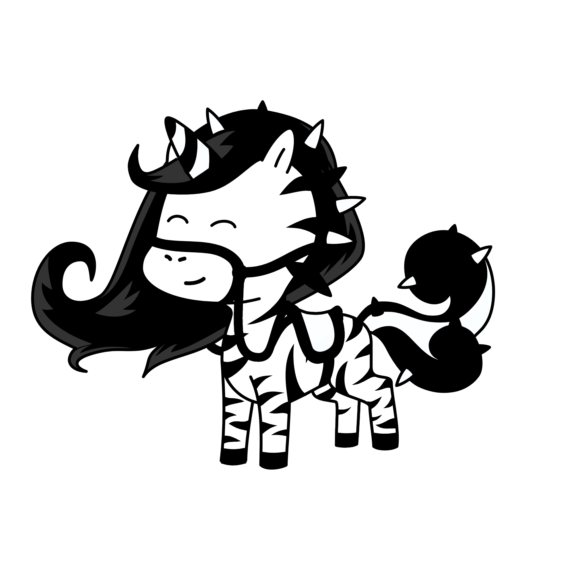 Zebra, the unicorn