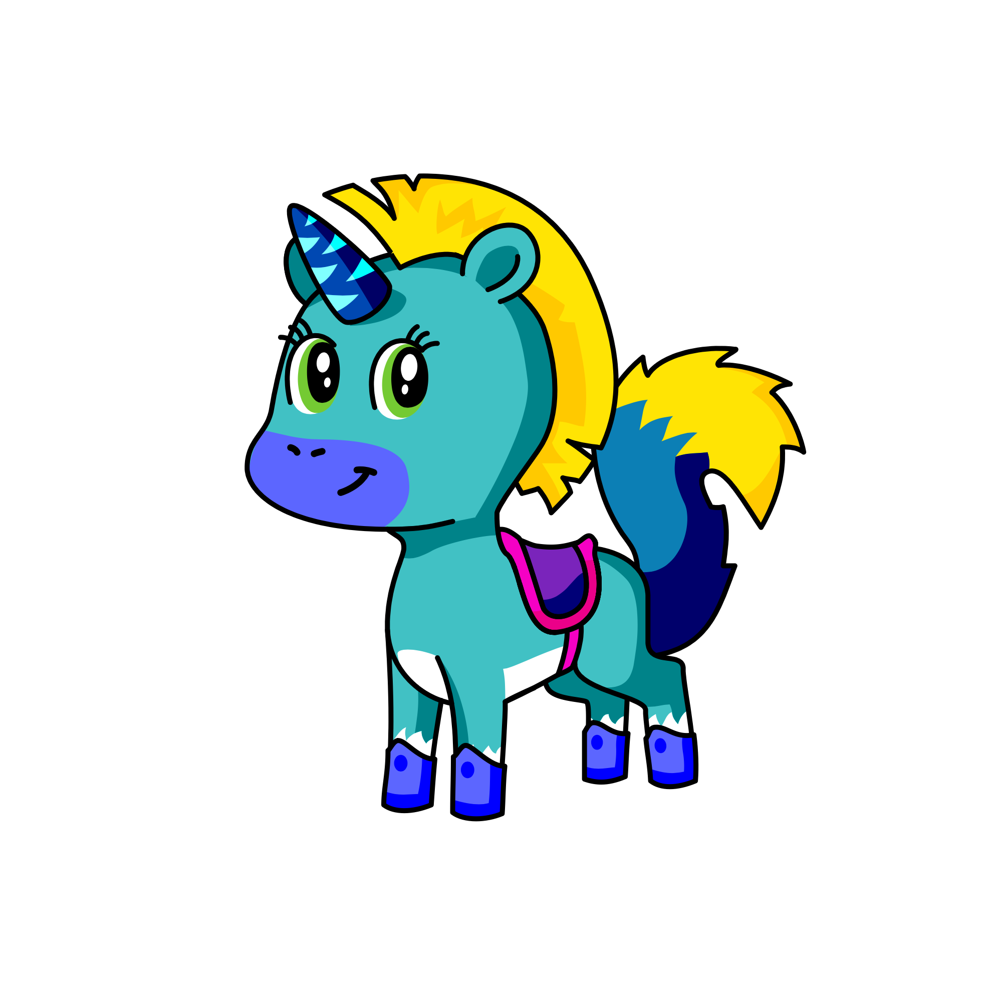 Kiki, the unicorn