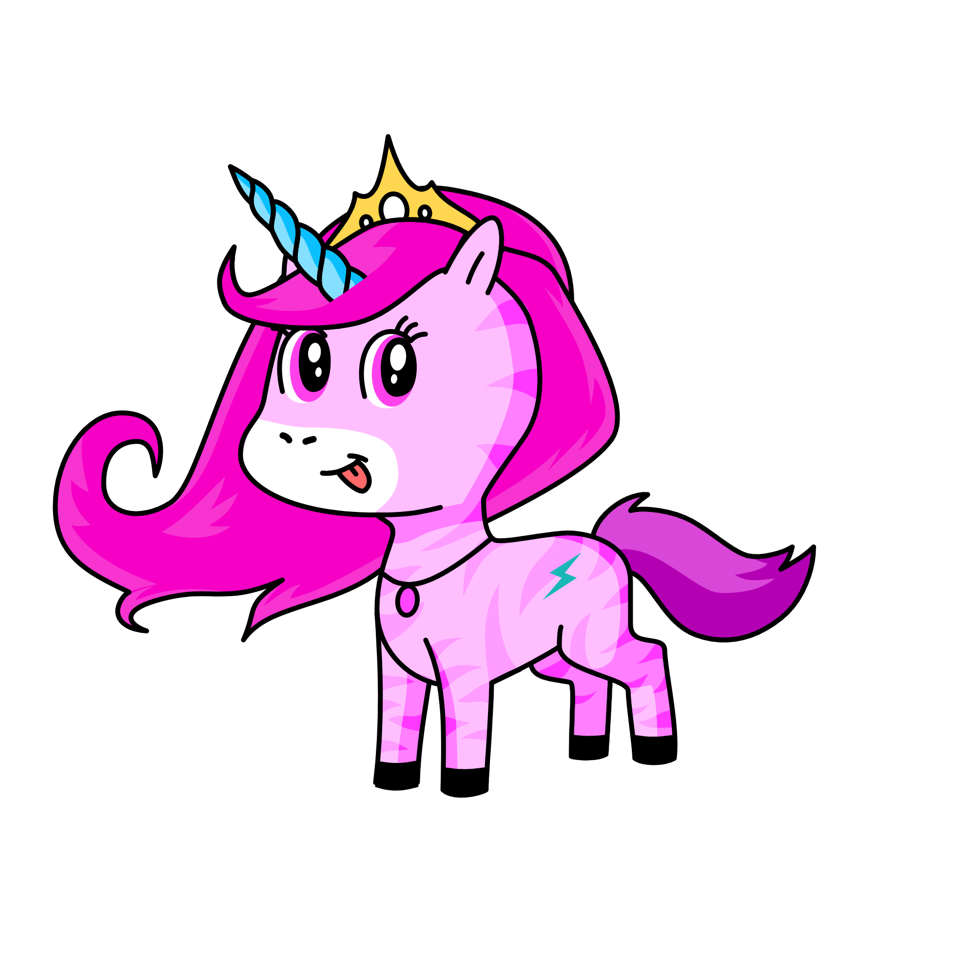 םש ןיא, the unicorn