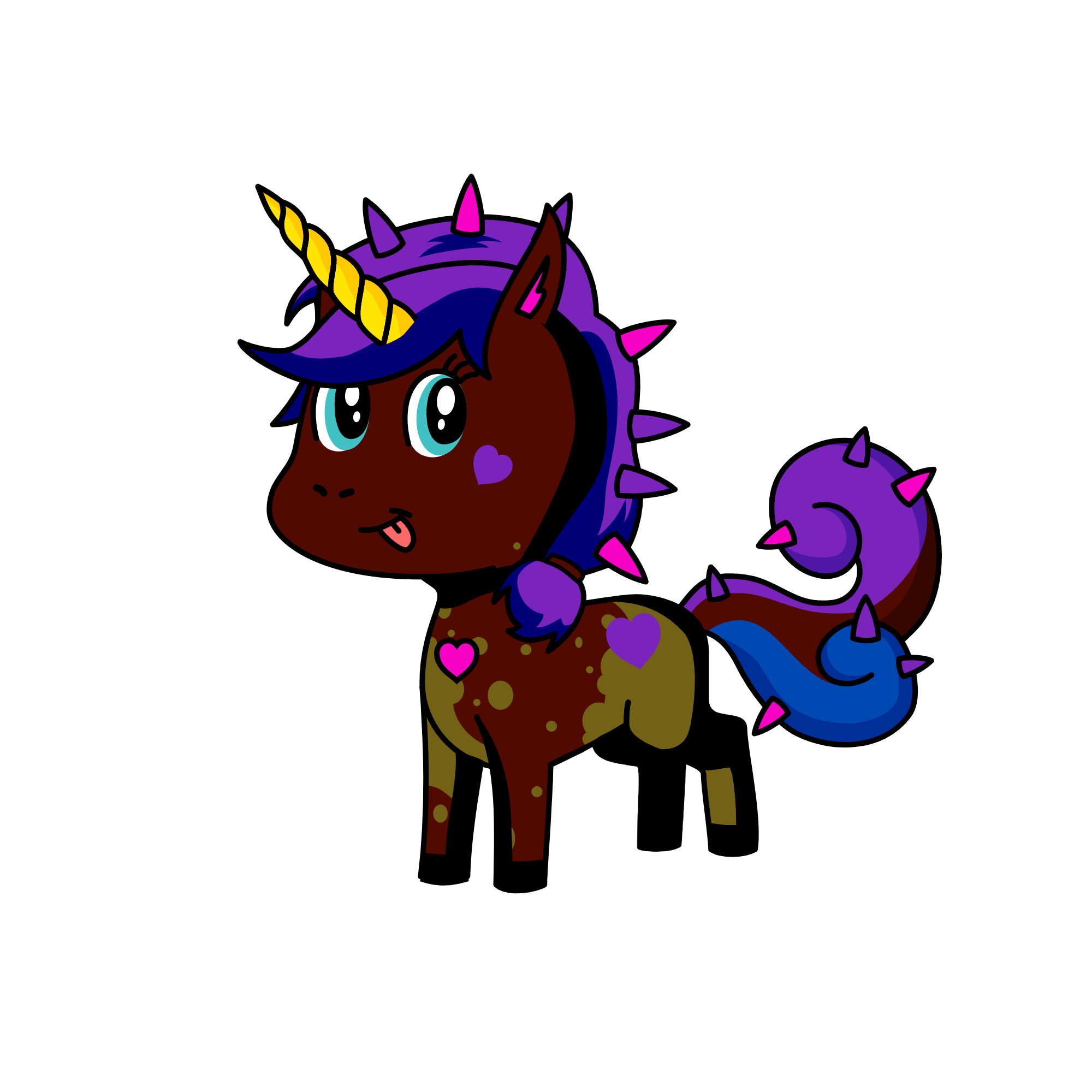 spike, the unicorn