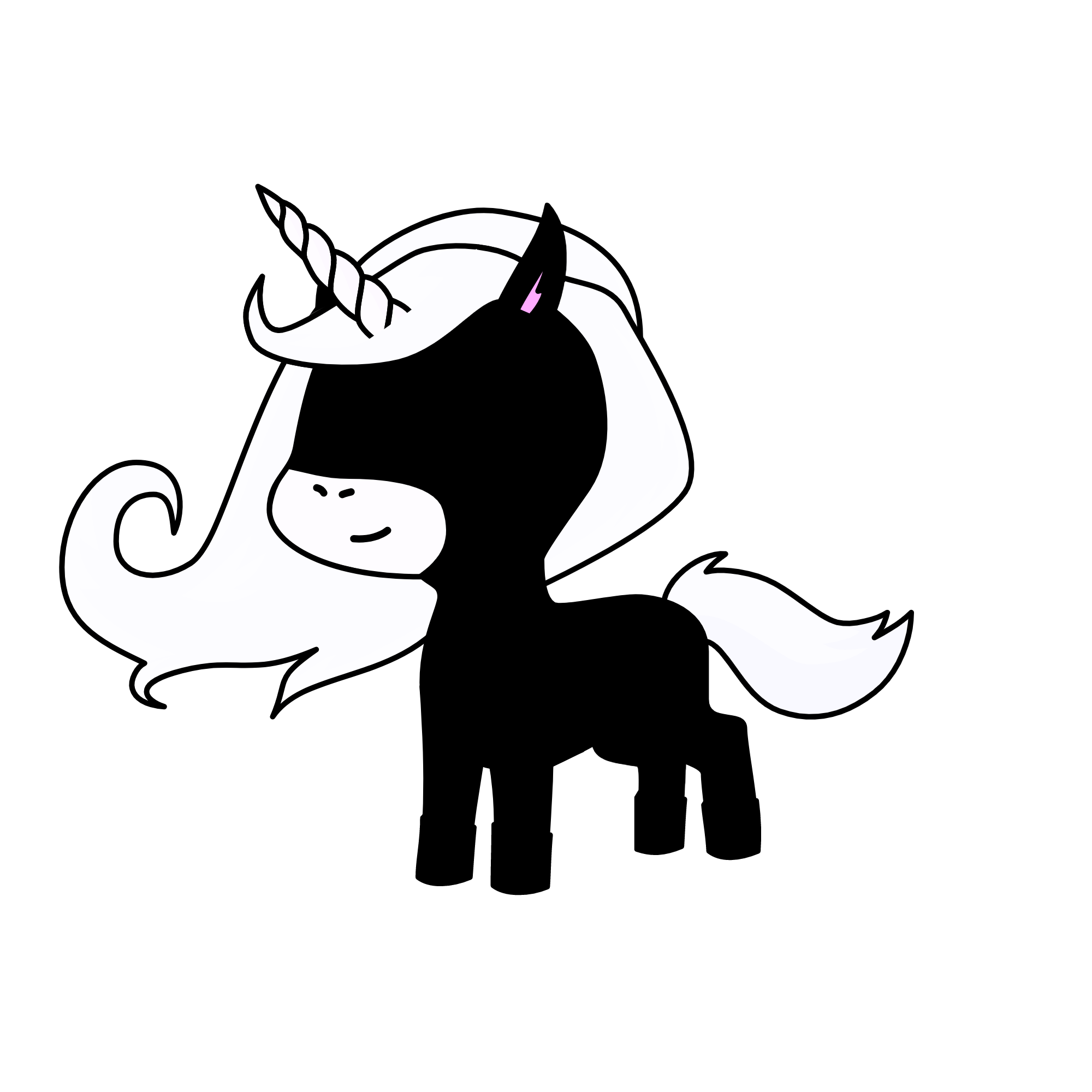 Dark, the unicorn