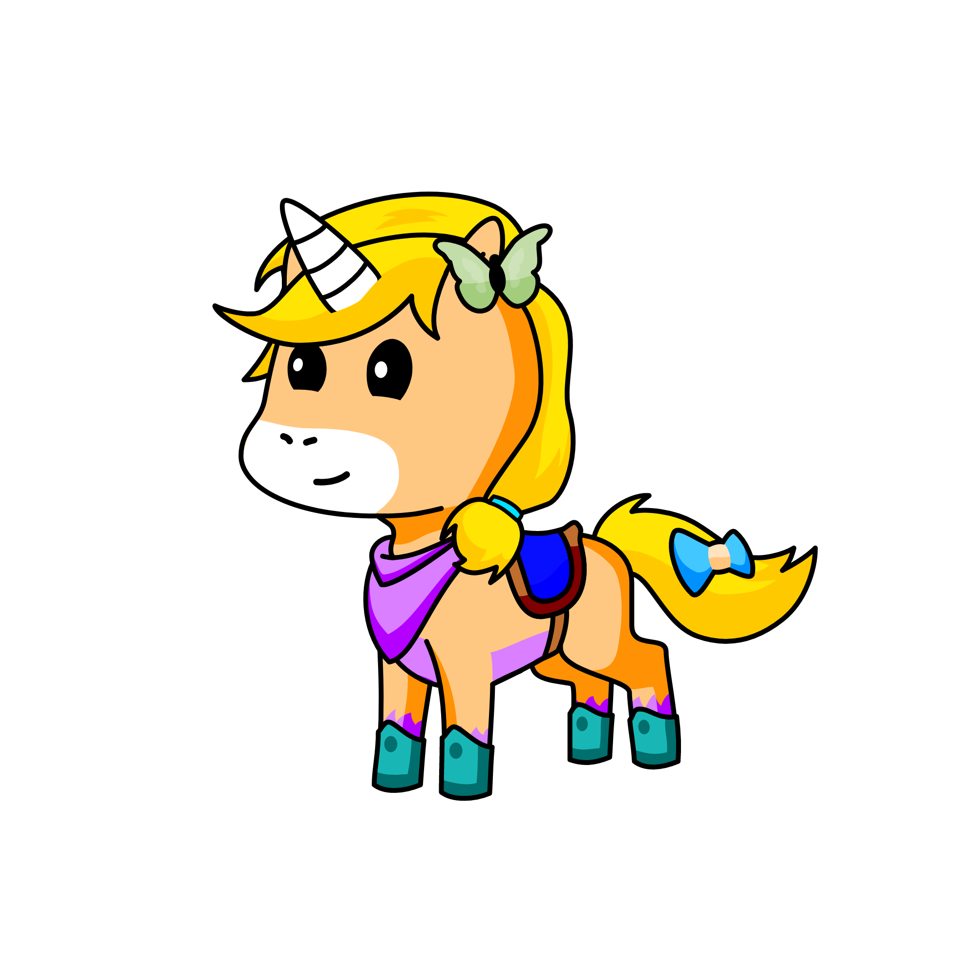 sally, the unicorn
