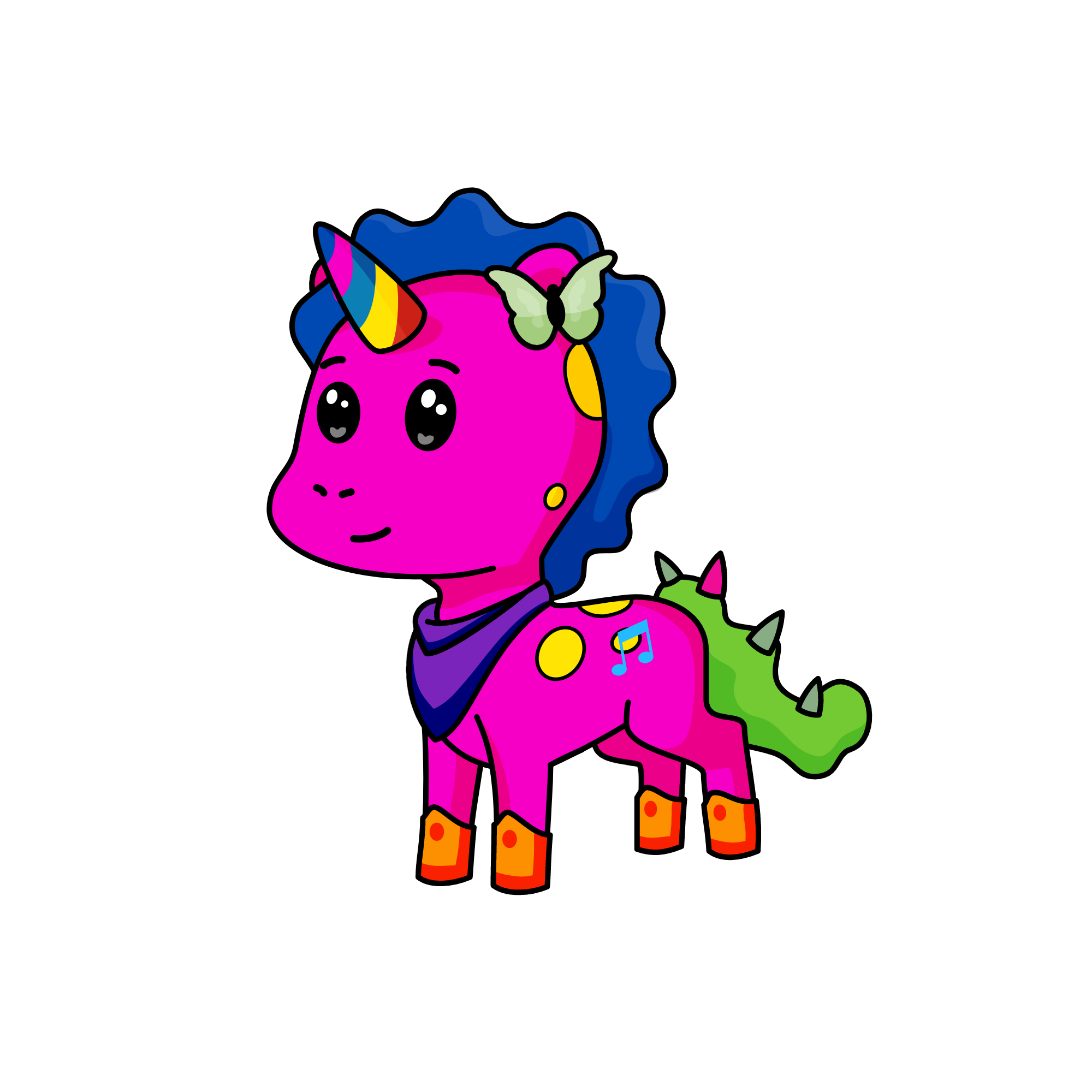 ugly idiot, the unicorn