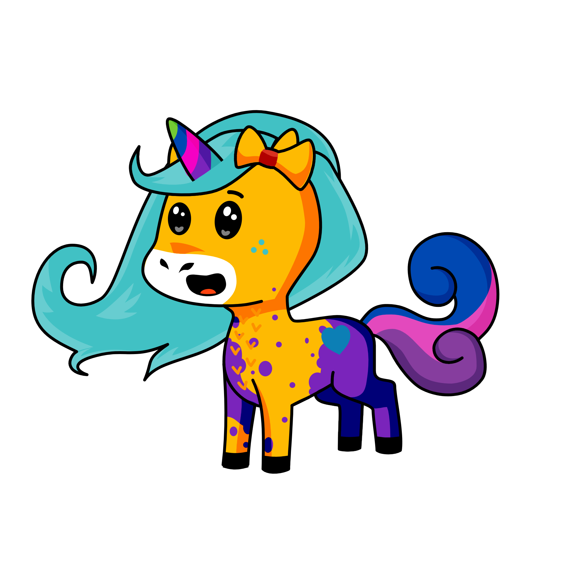 Unie, the unicorn