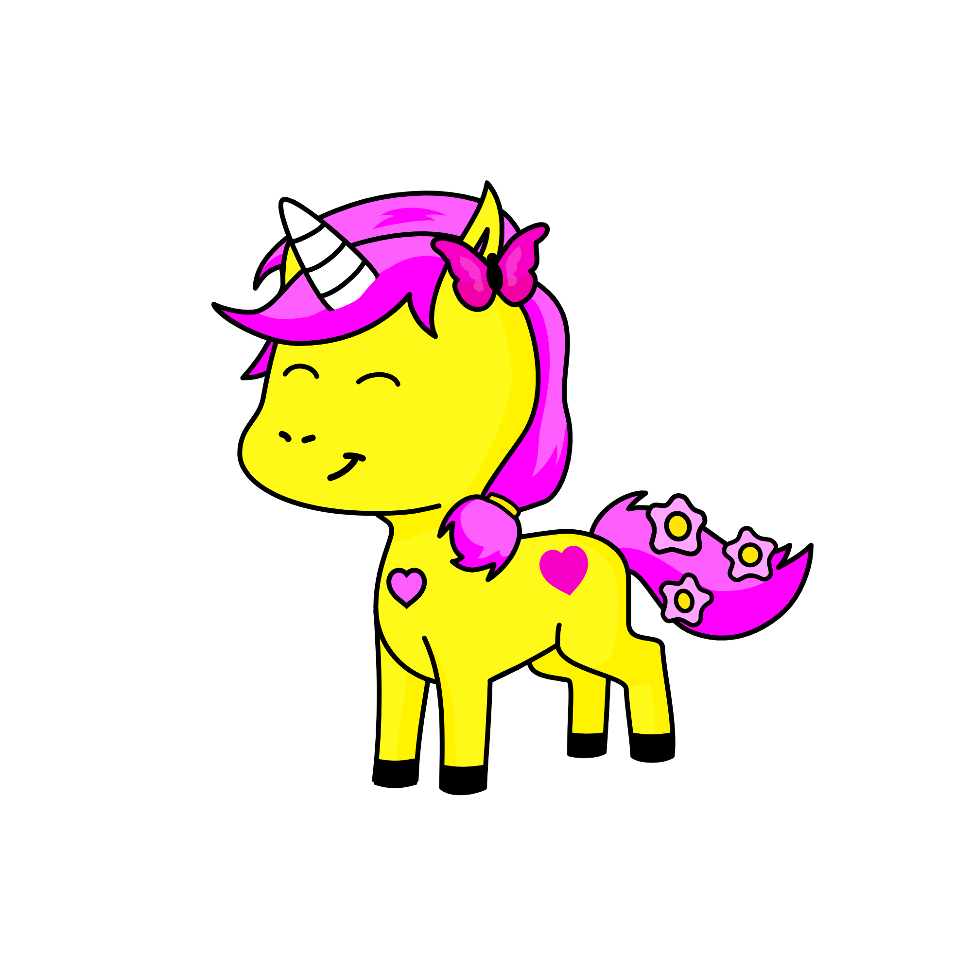 fluttershy, the unicorn