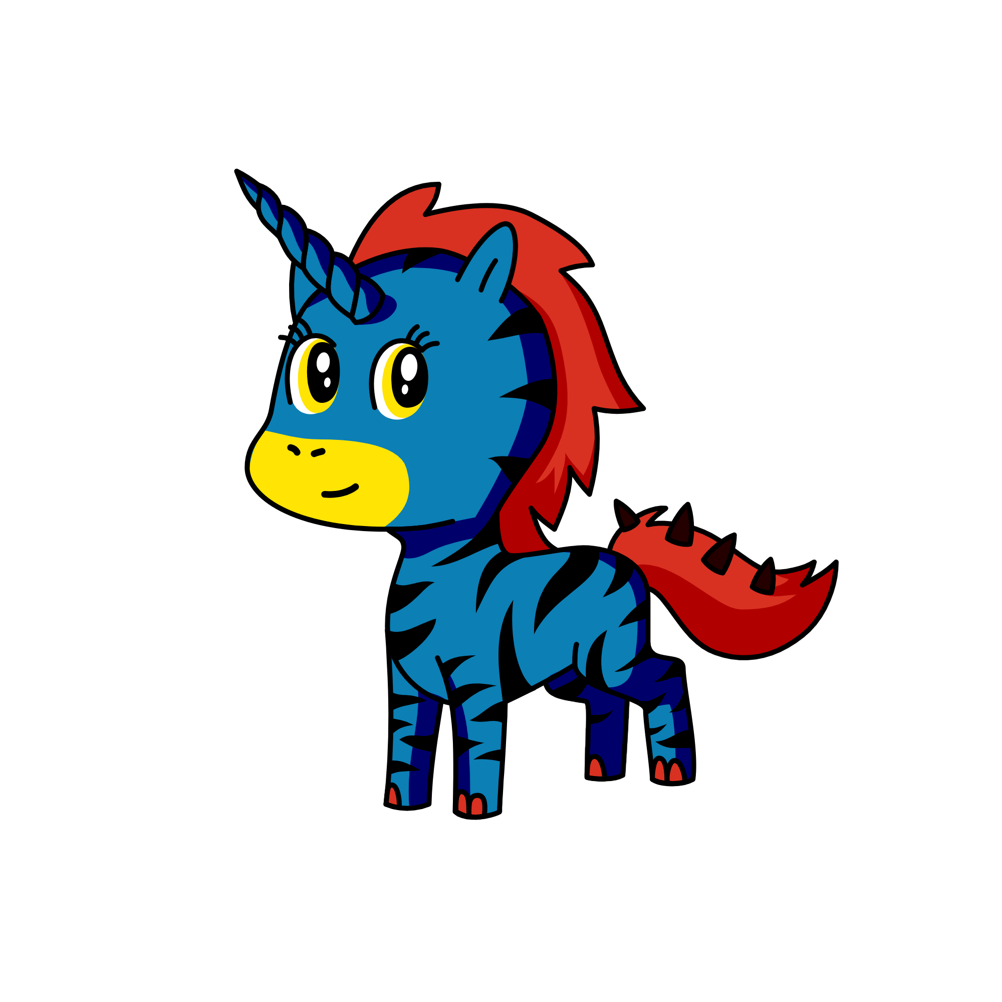 Pony, the unicorn
