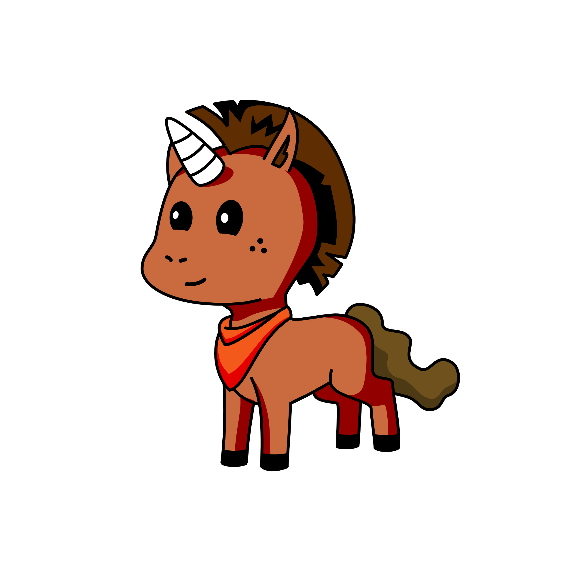 clay, the unicorn