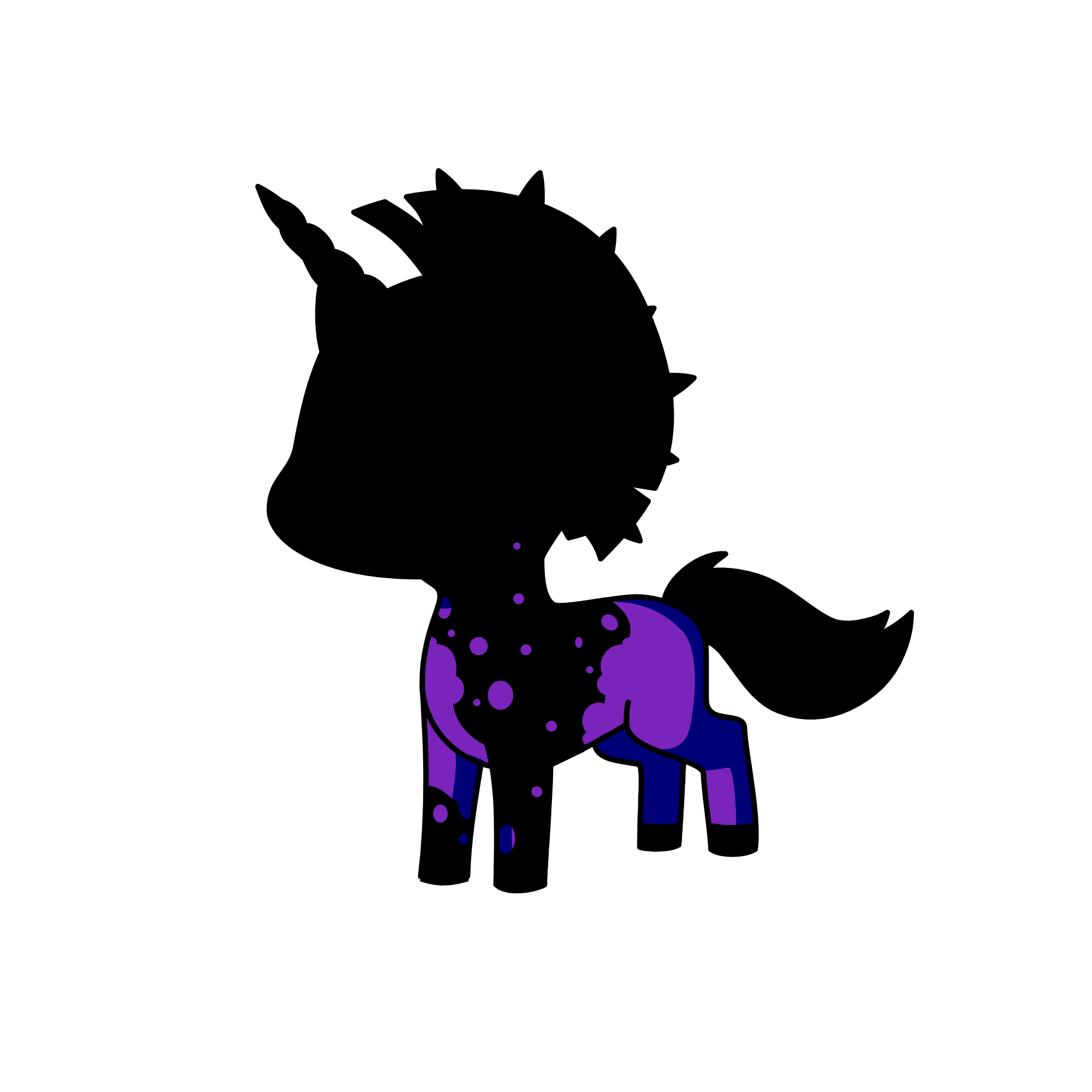 Karanlıklar Prensesi, the unicorn