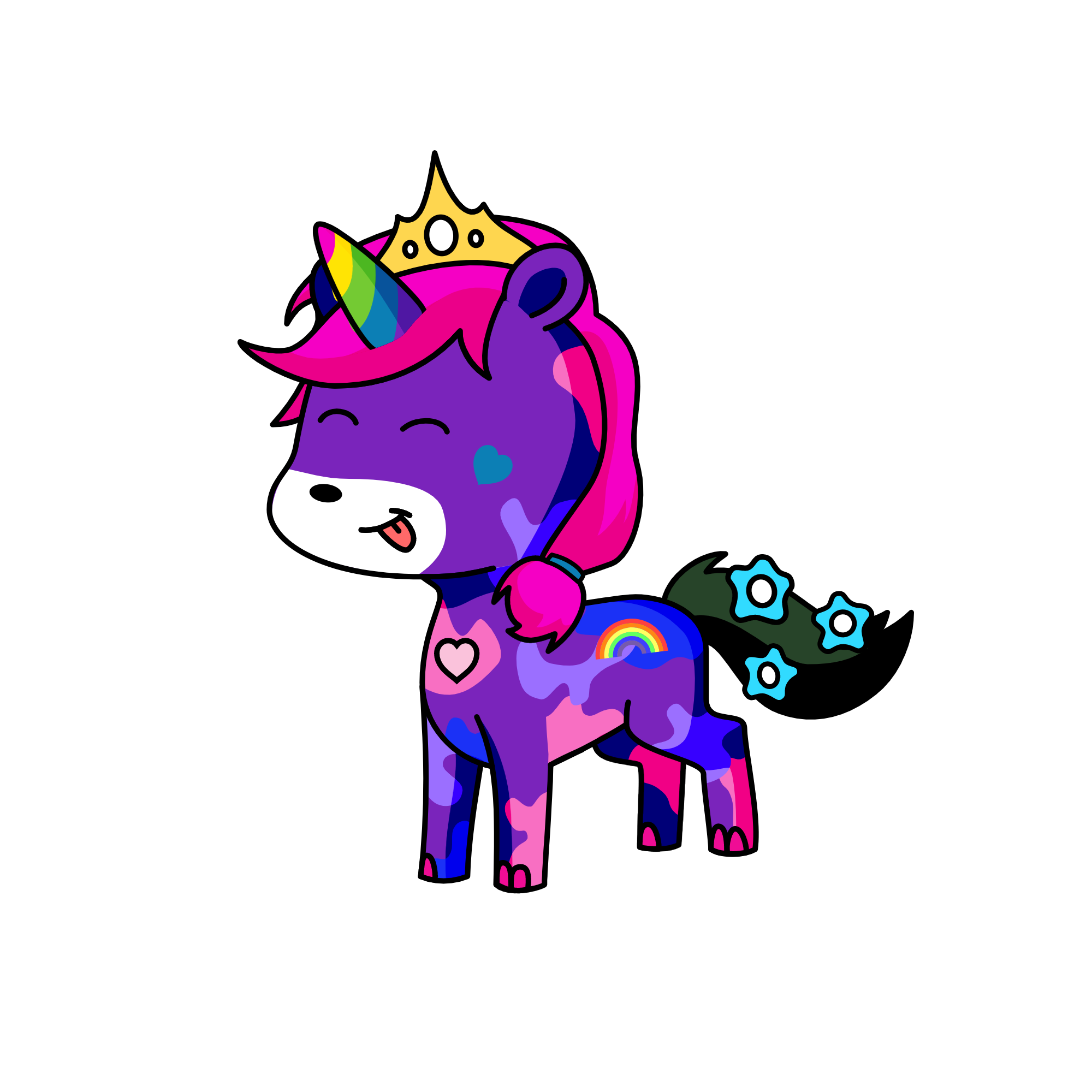 lil huddy, the unicorn