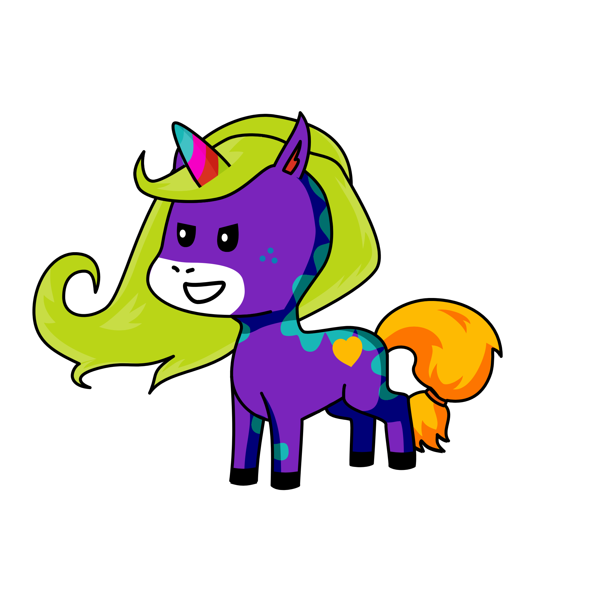 Goddes, the unicorn