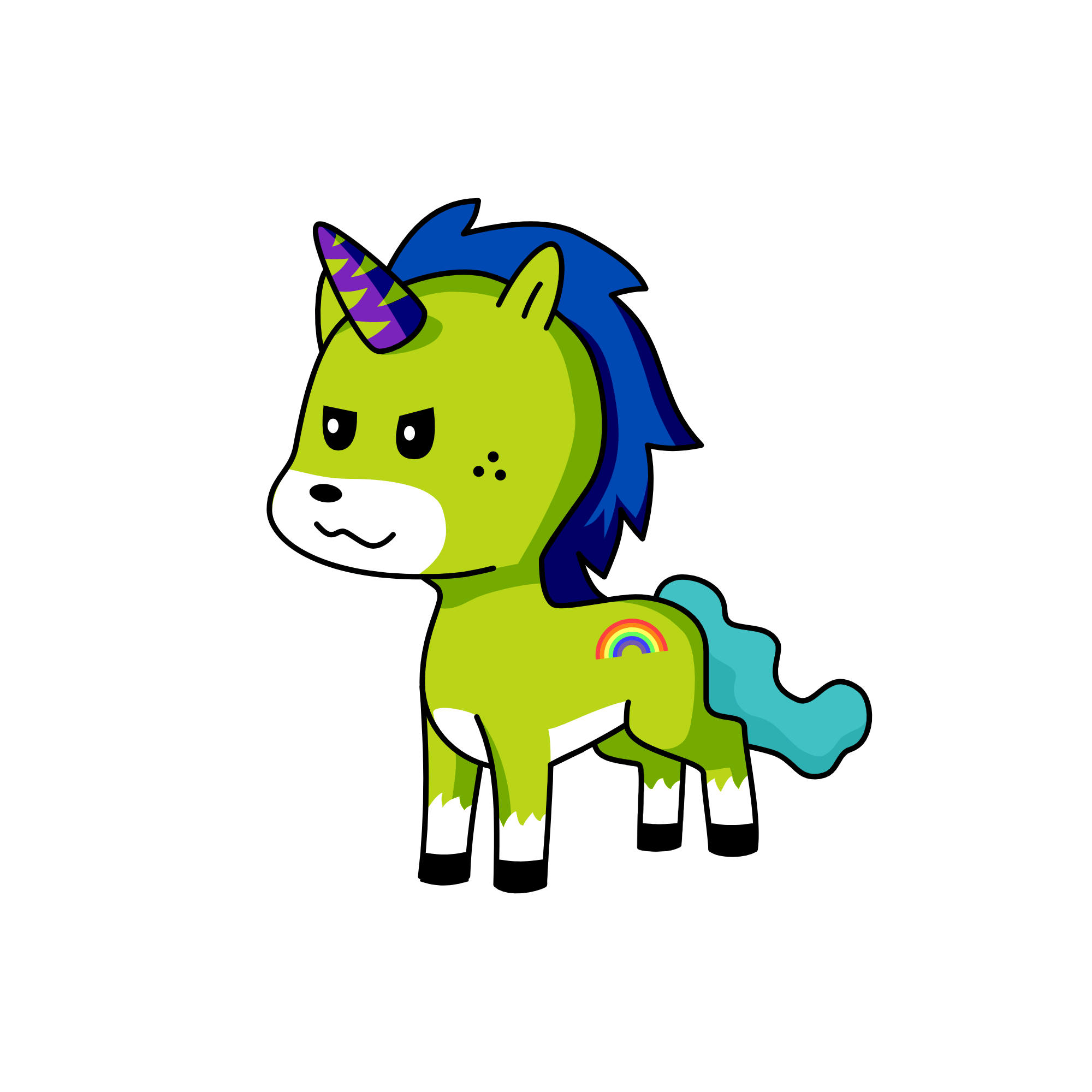 e, the unicorn
