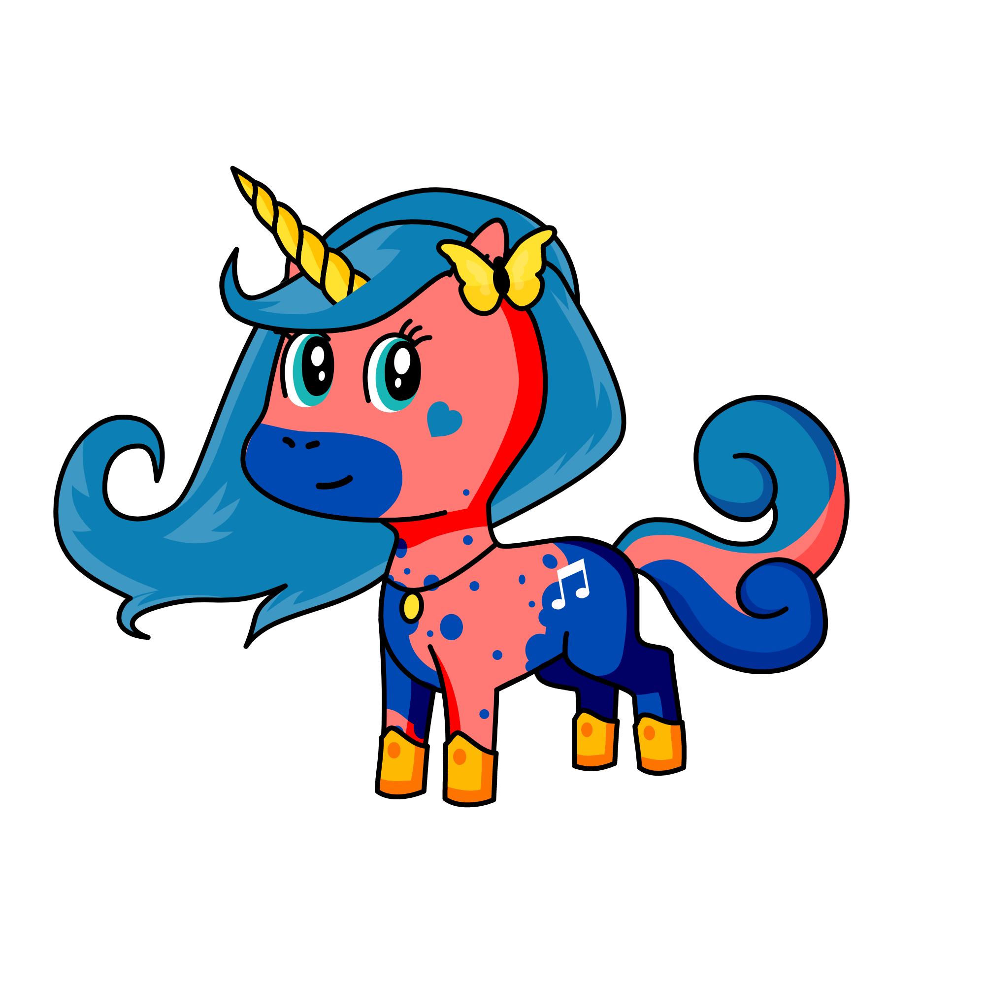darling, the unicorn