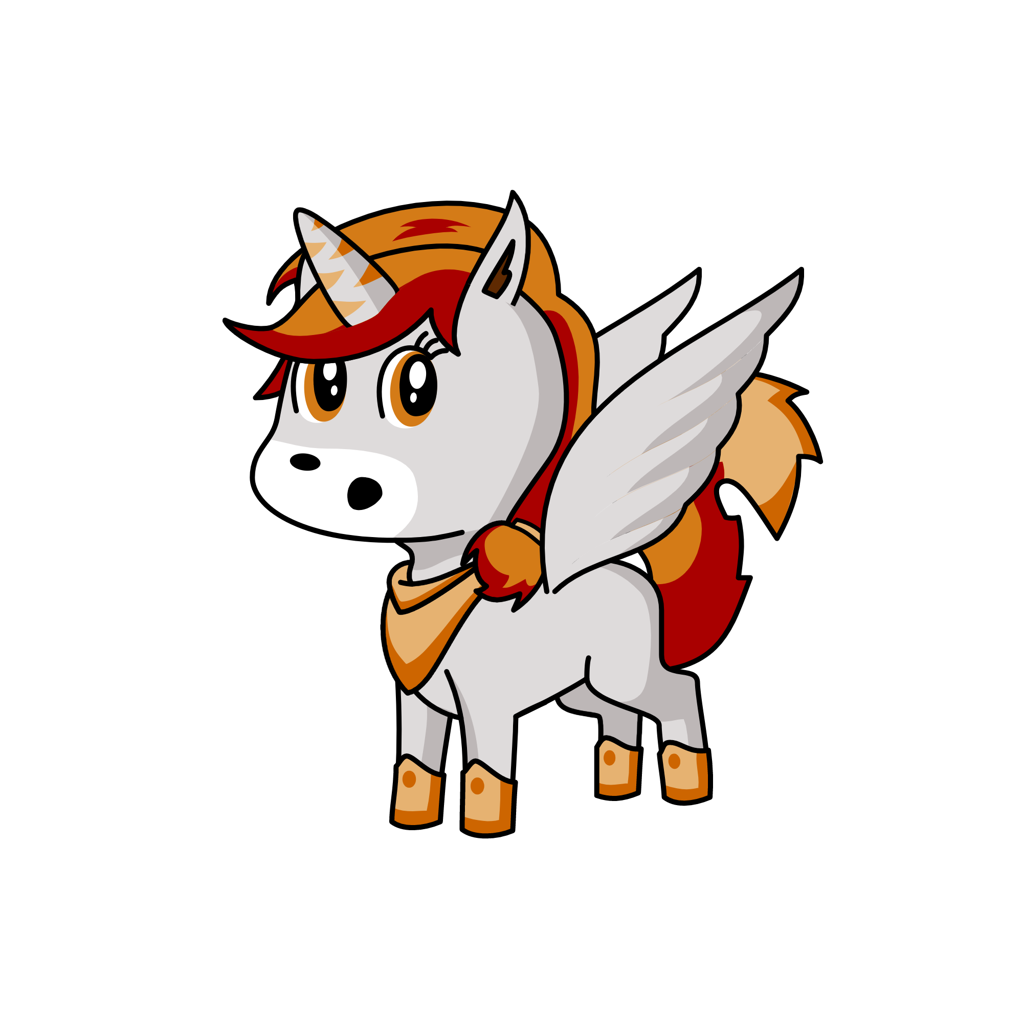 Capircorn alicorn, the unicorn