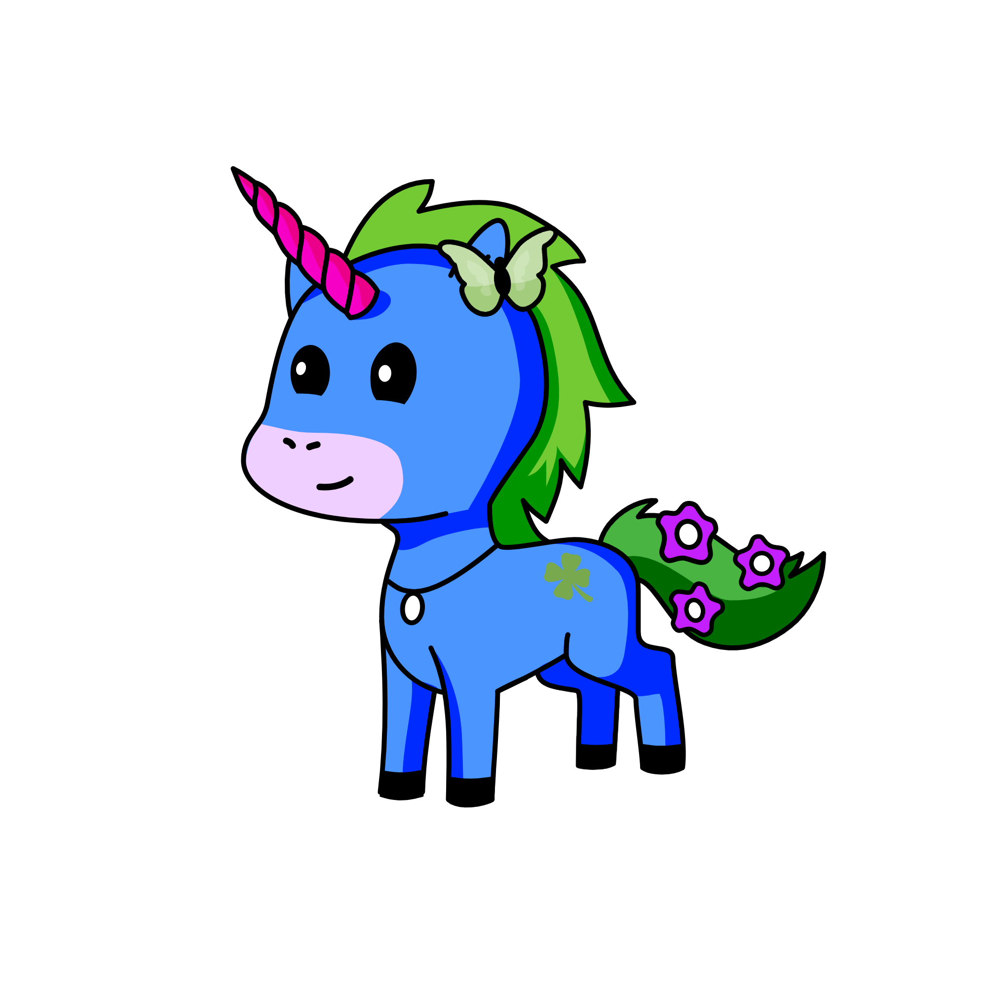 Flower, the unicorn