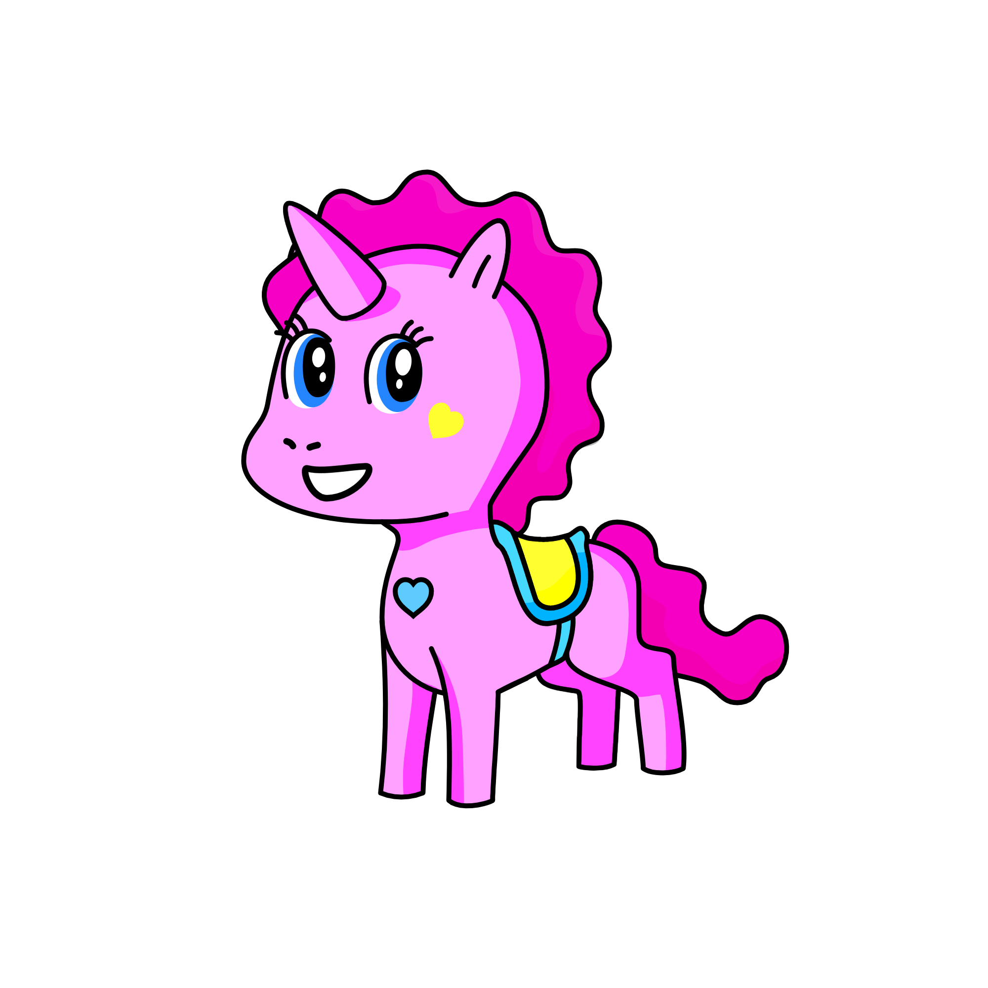 Pinkie Pie, the unicorn