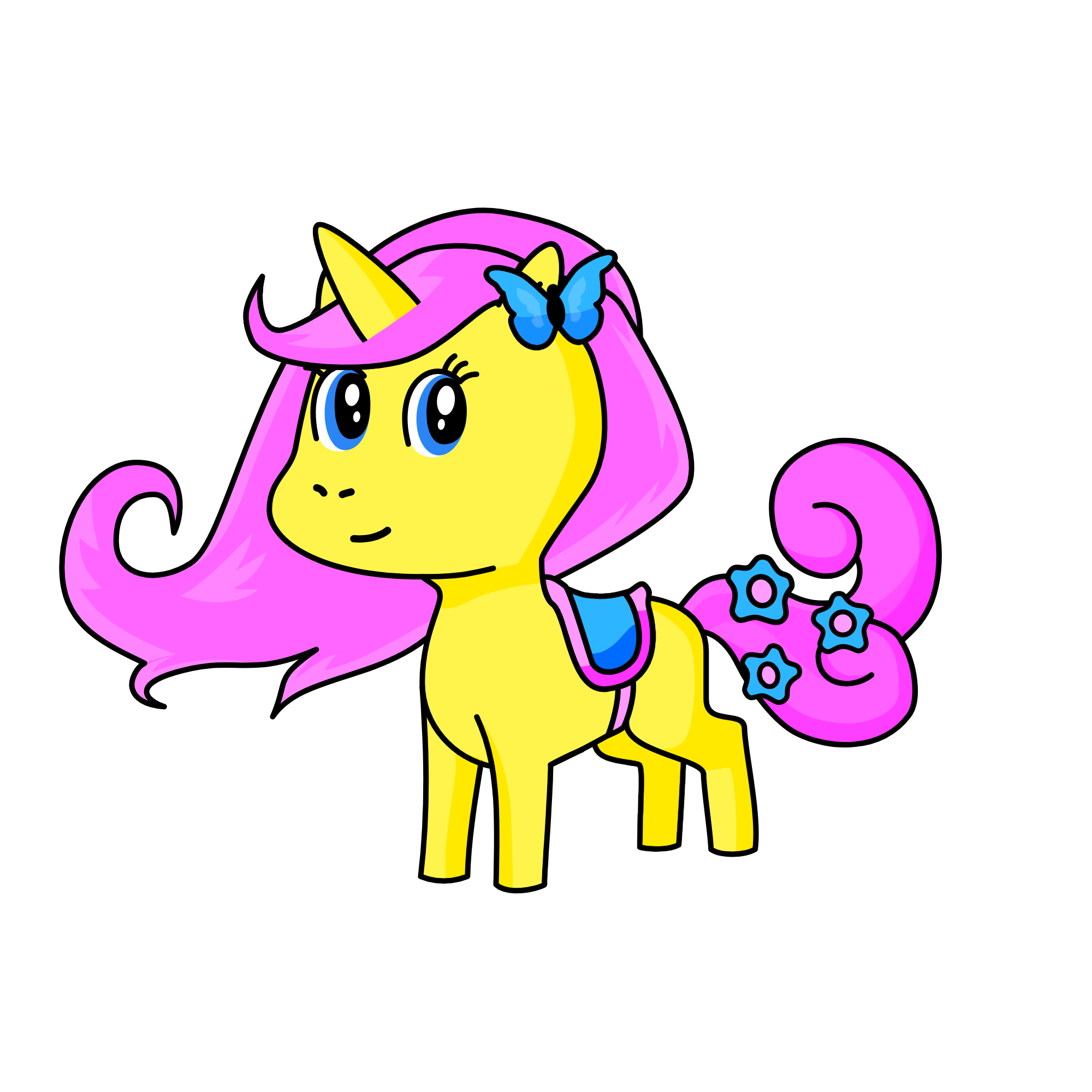 Flutter Shy, the unicorn