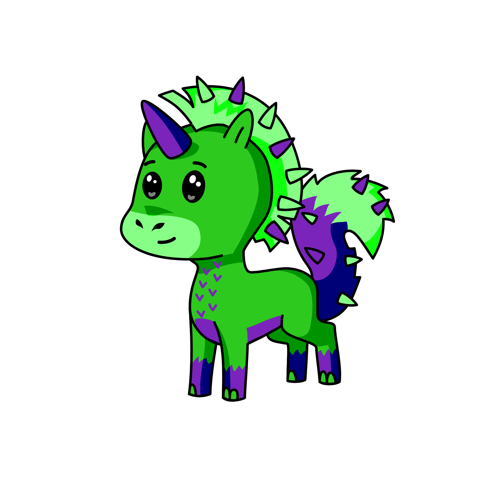 Gummy, the unicorn