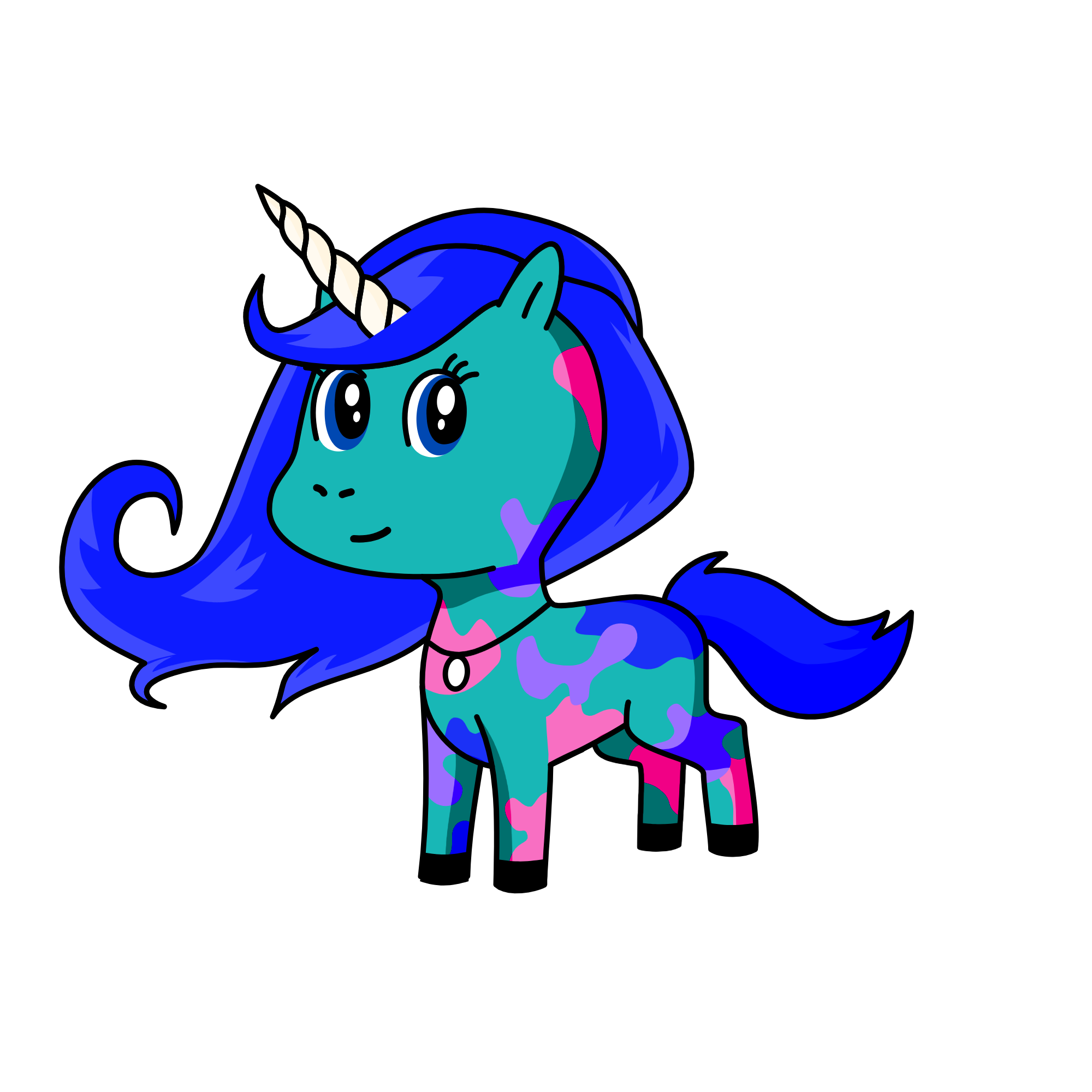 Caroline, the unicorn