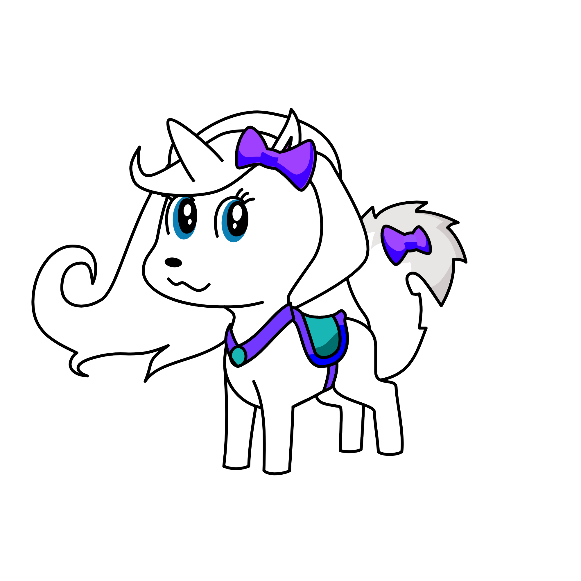 Opalescence, the unicorn