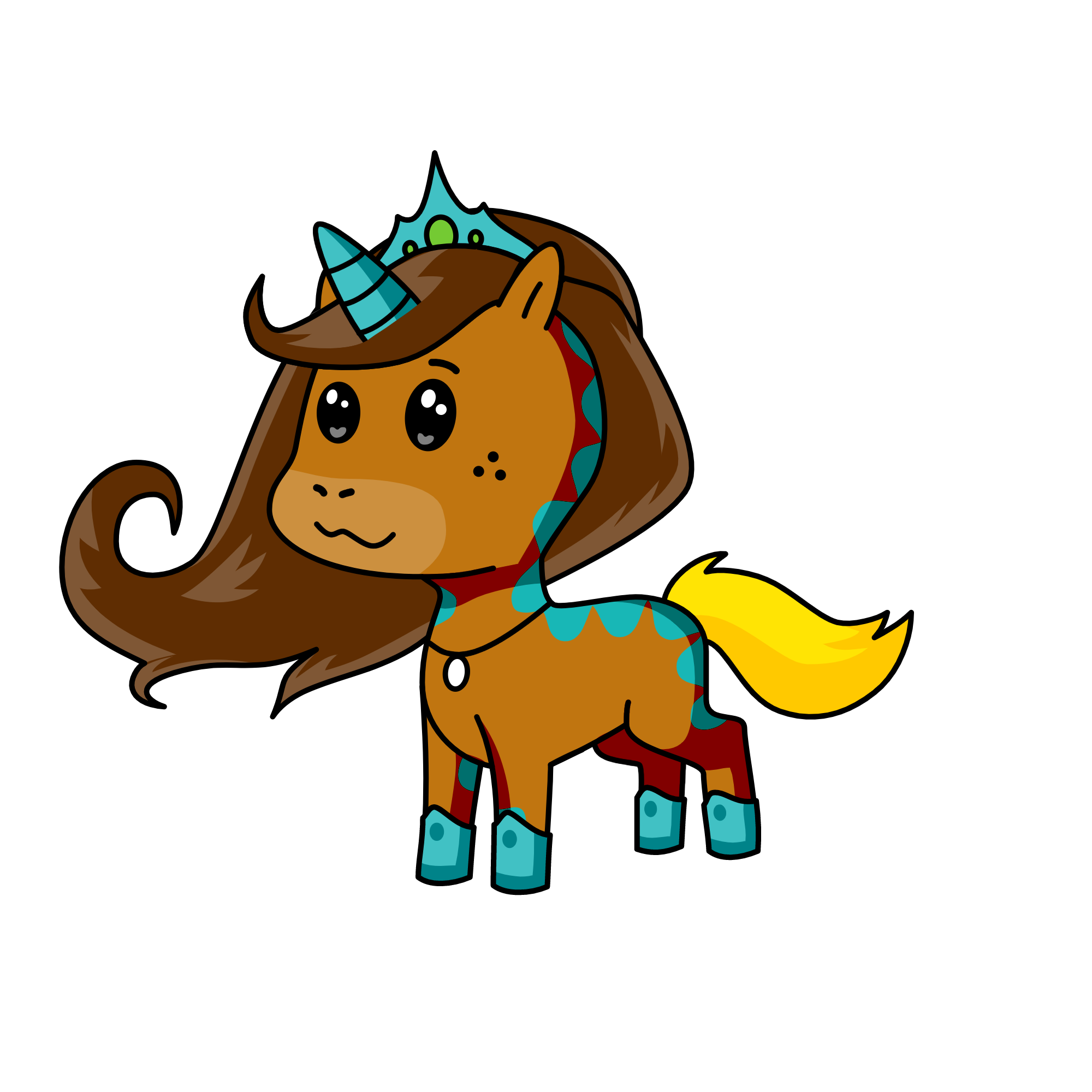 Luna, the unicorn