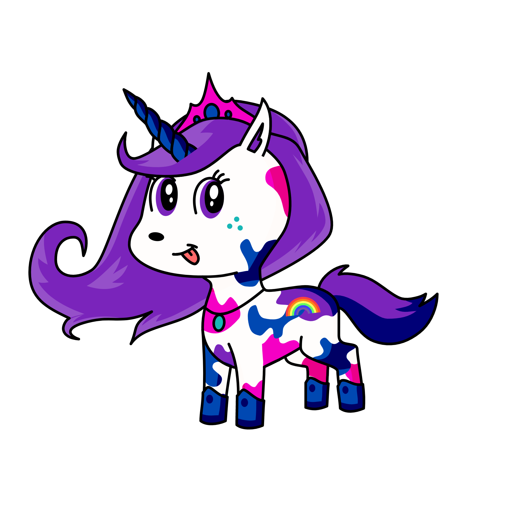 BE YOURSELF, the unicorn