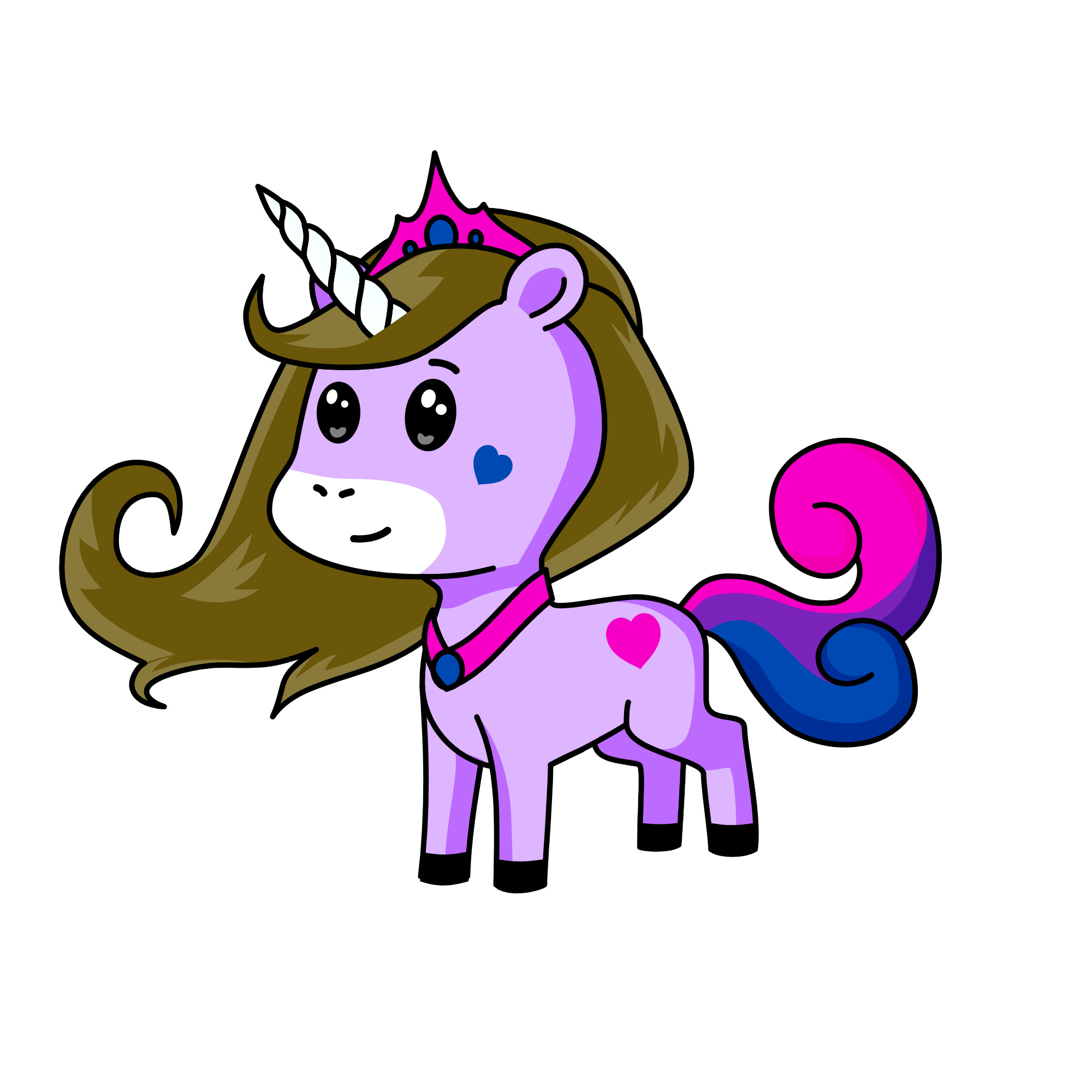 Morgan's Pride-icorn, the unicorn