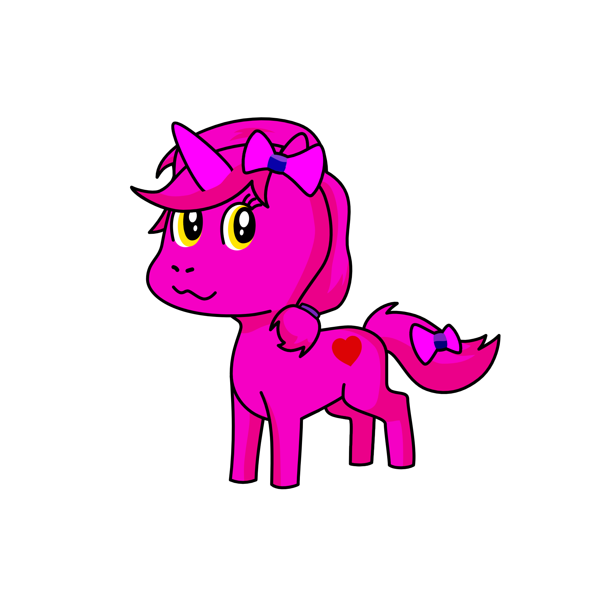 pinkypie, the unicorn