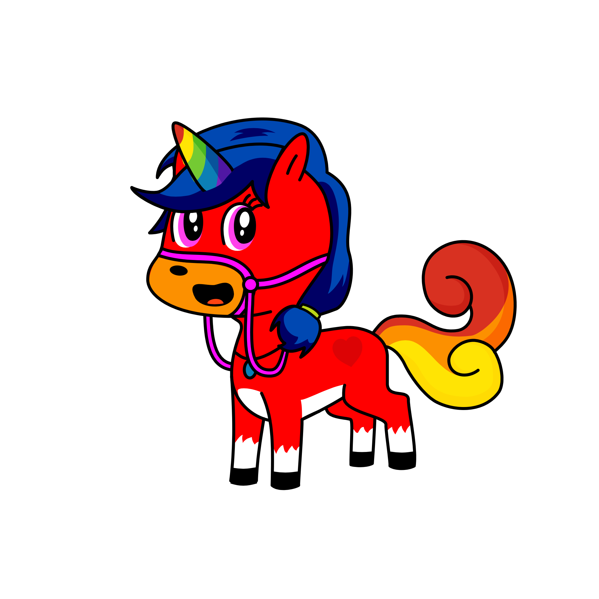 Asfxbghm, the unicorn