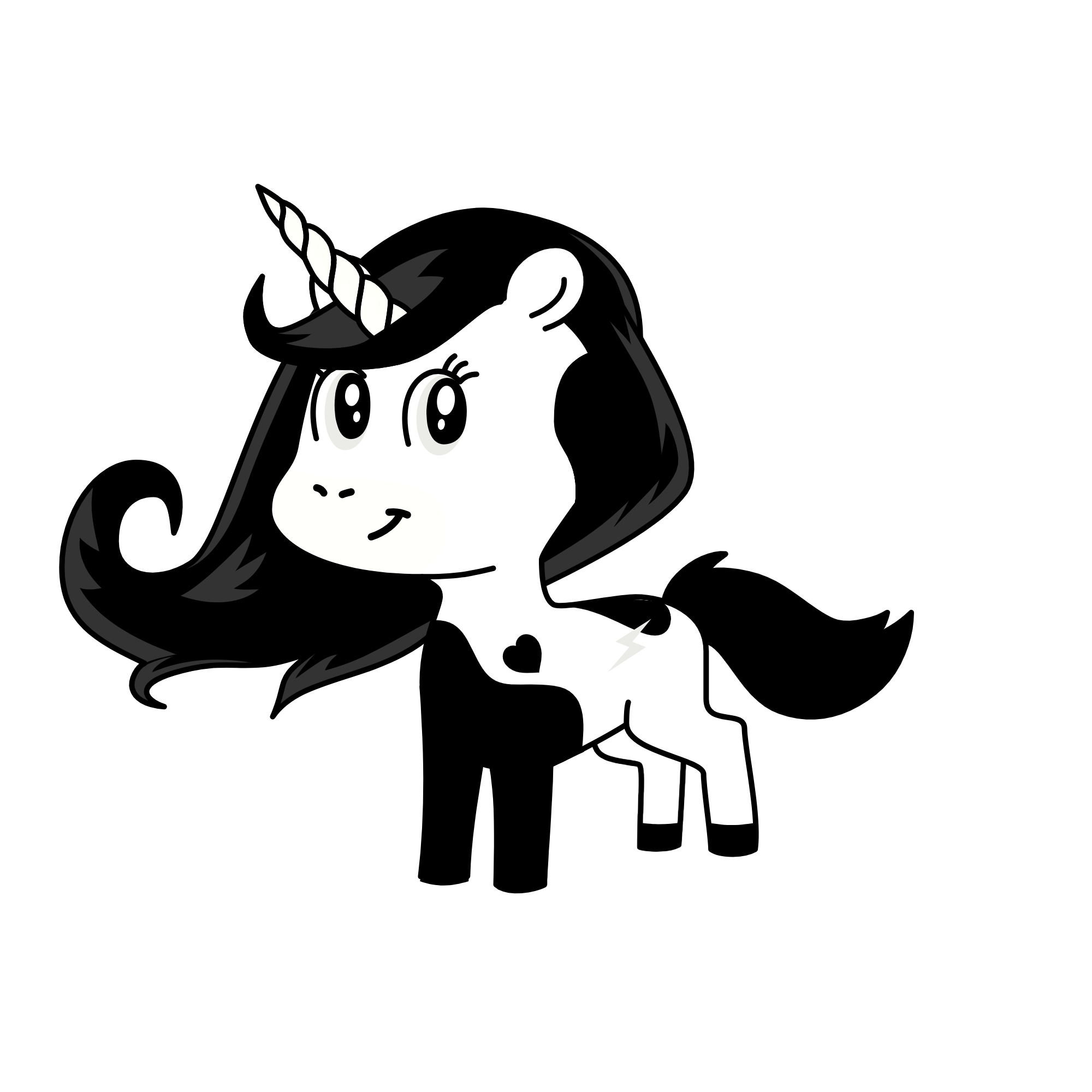 cow, the unicorn