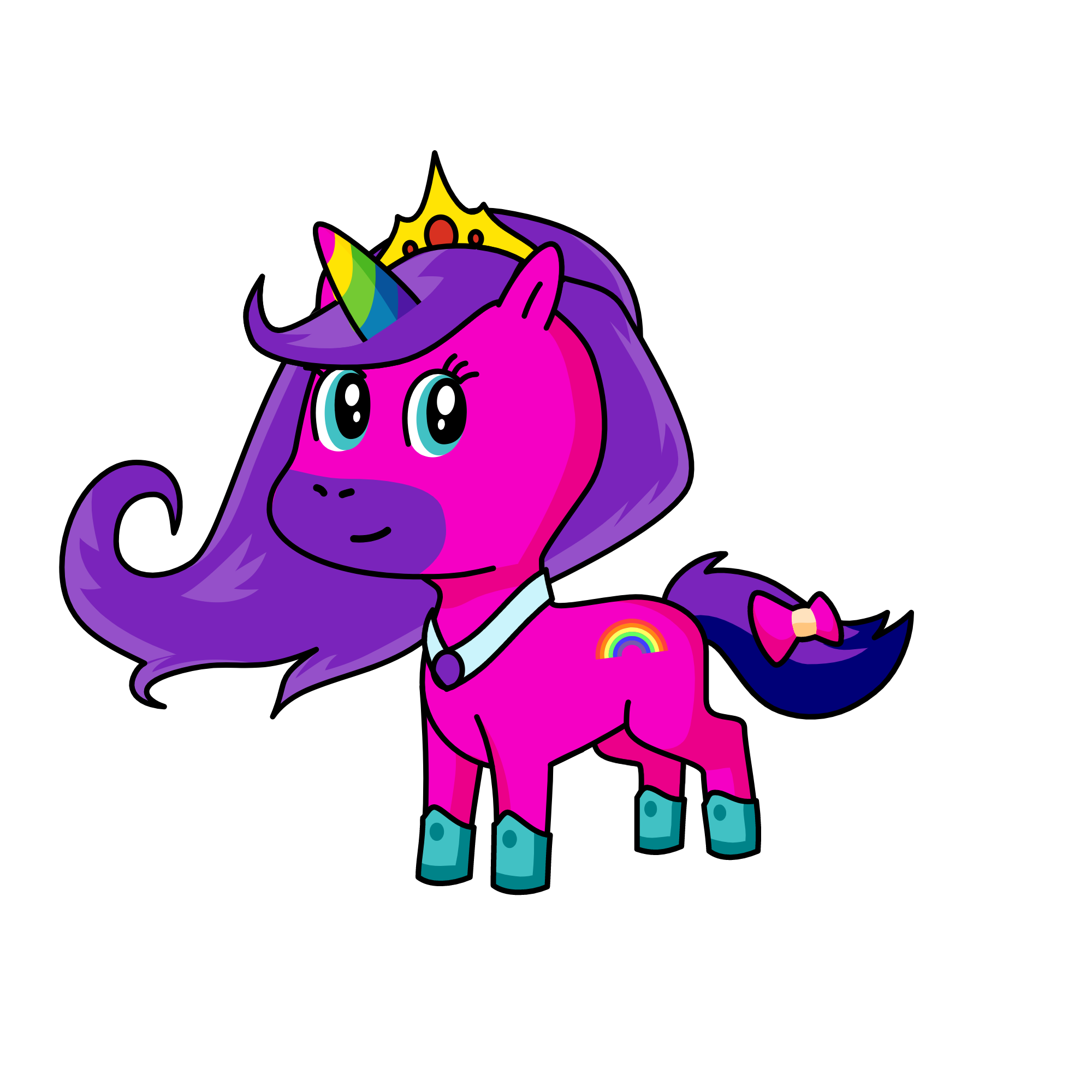 princess, the unicorn