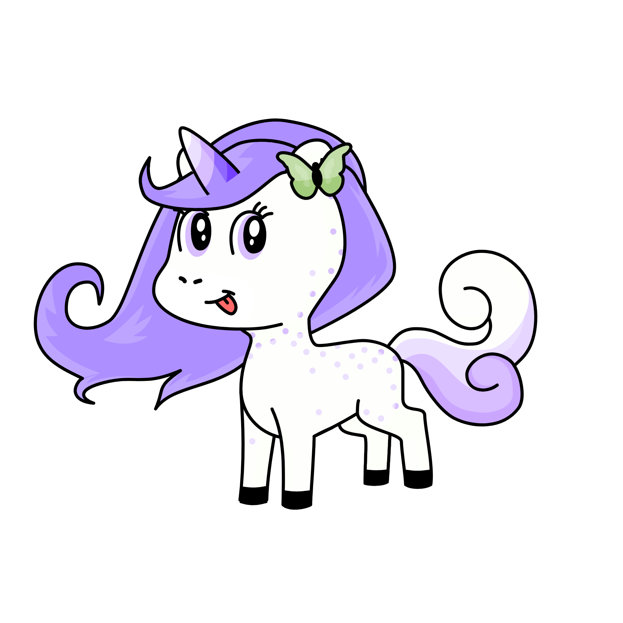 lavendar, the unicorn