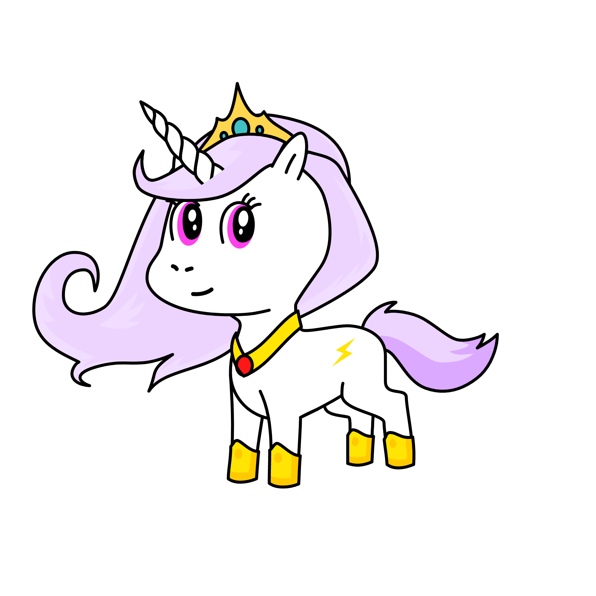 Princess Celestia, the unicorn