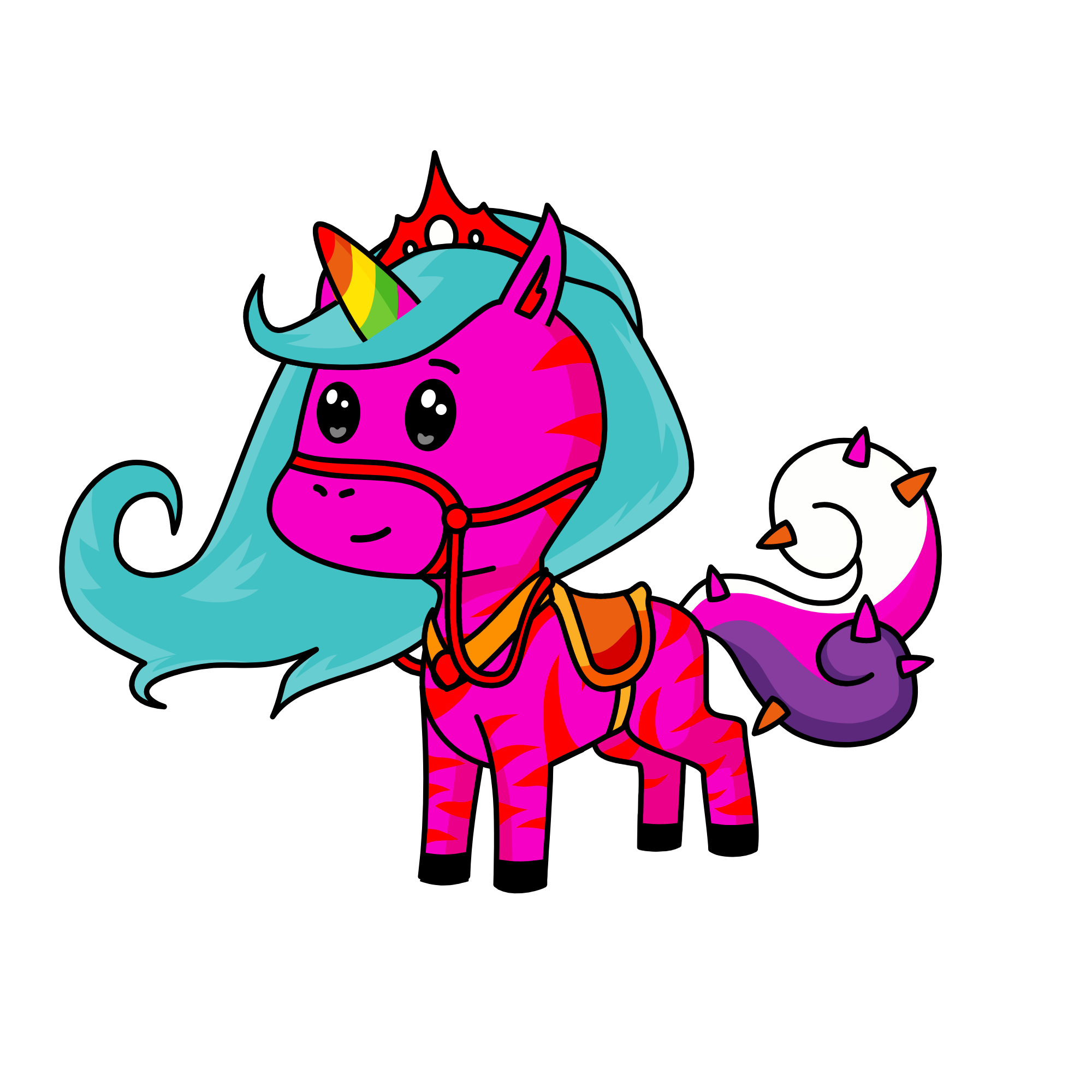 Pinkie, the unicorn