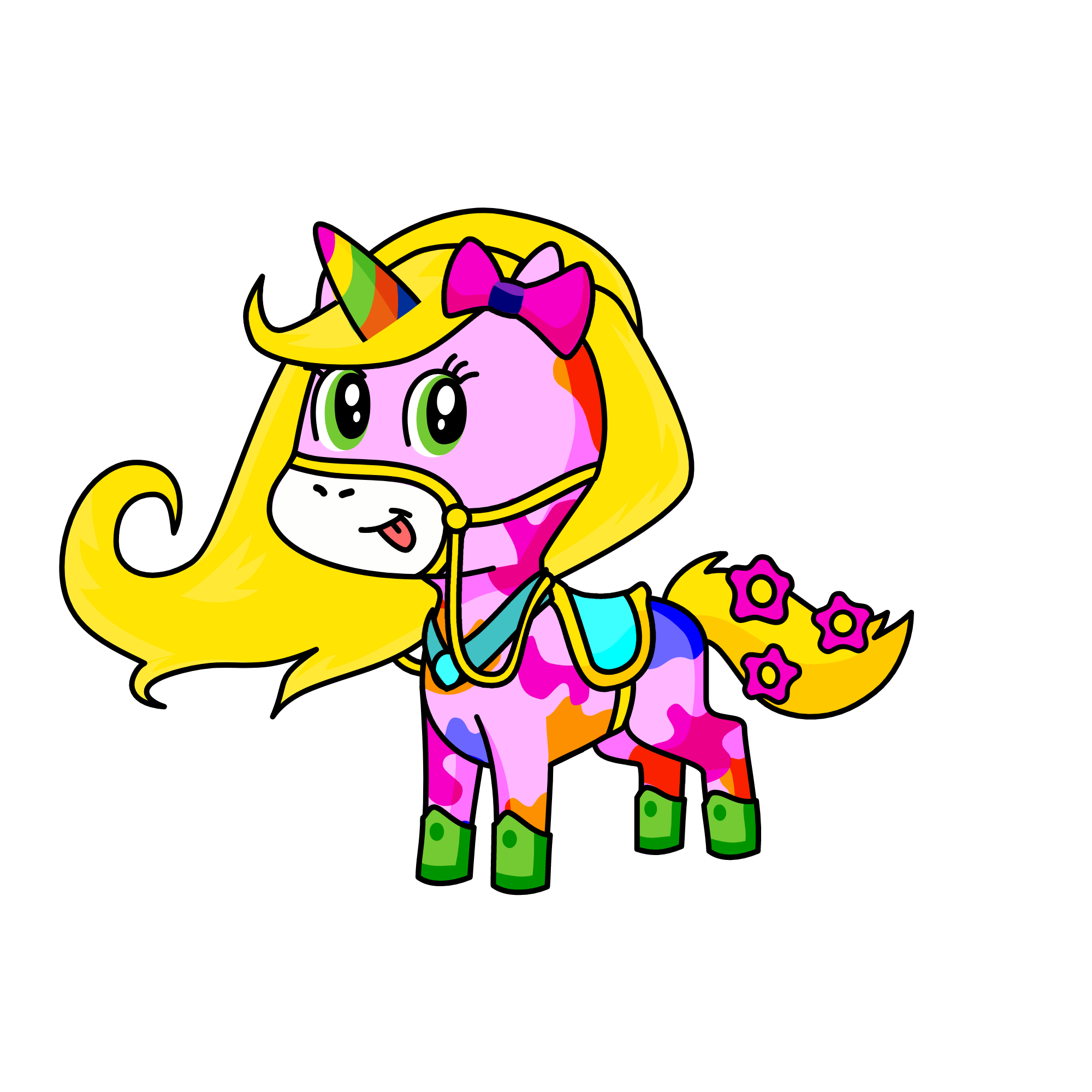 Dona, the unicorn